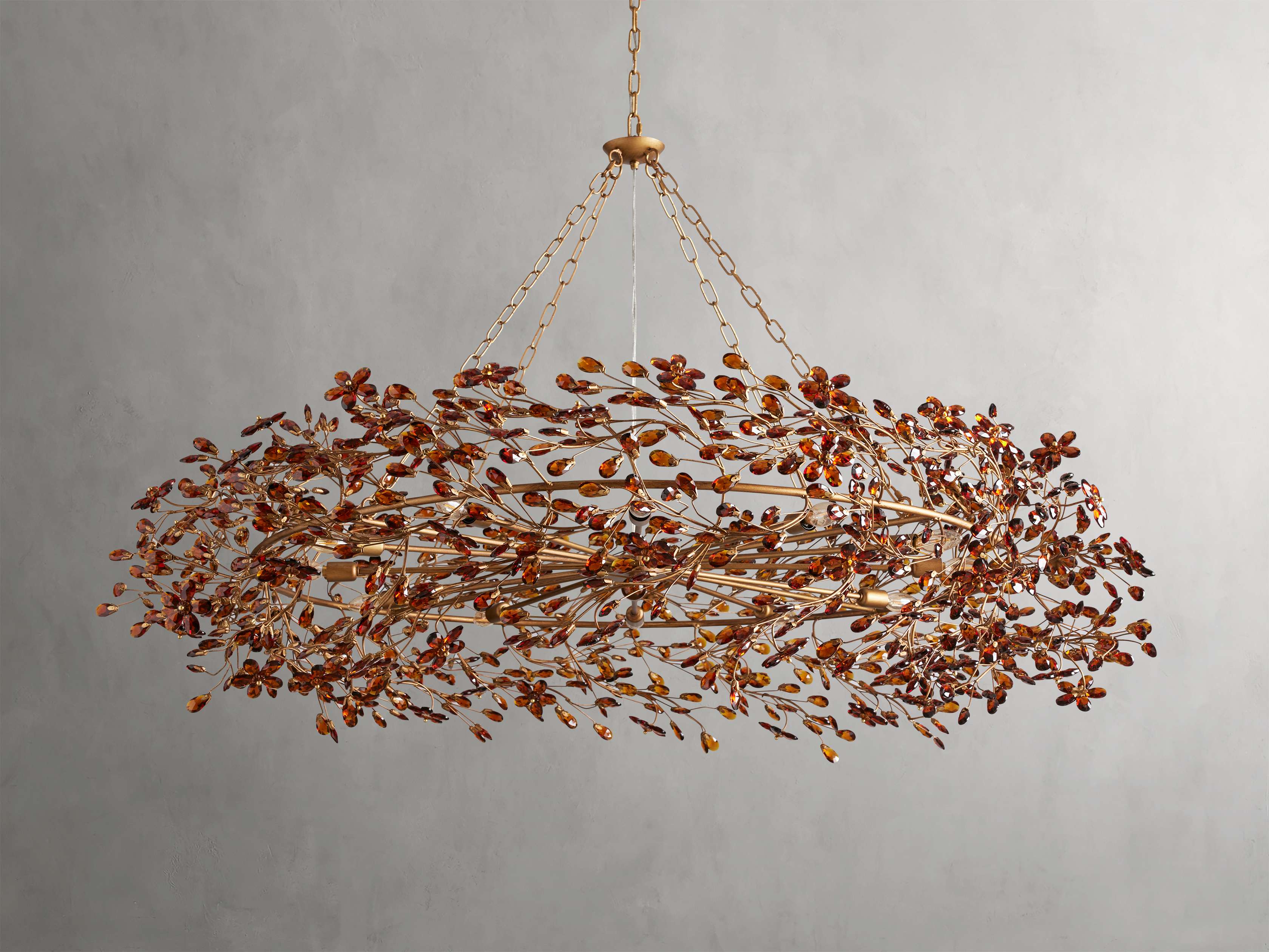Fiore Delicate Flower Crown Chandelier - Image 33