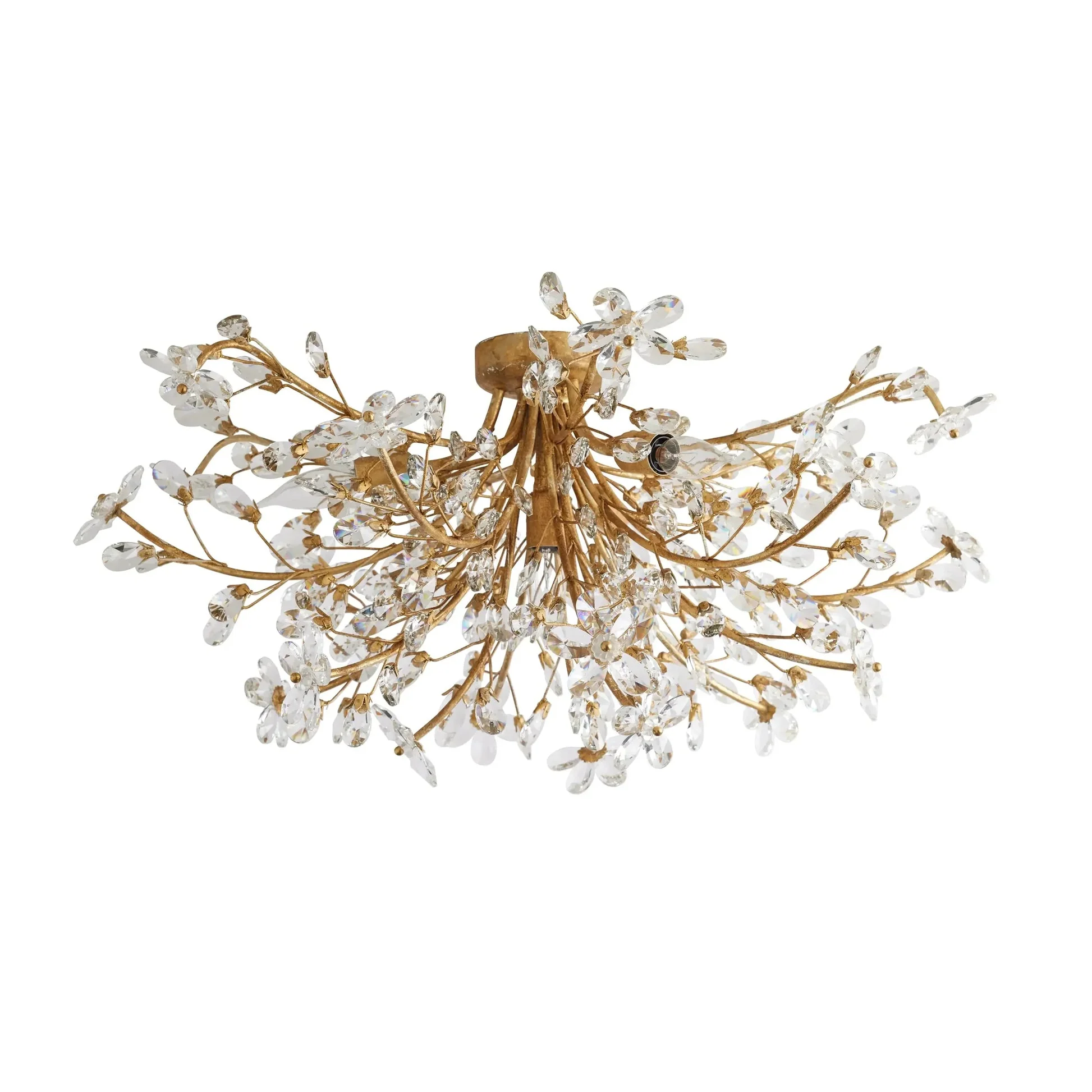Fiore Delicate Flower Flush Mount - Image 5