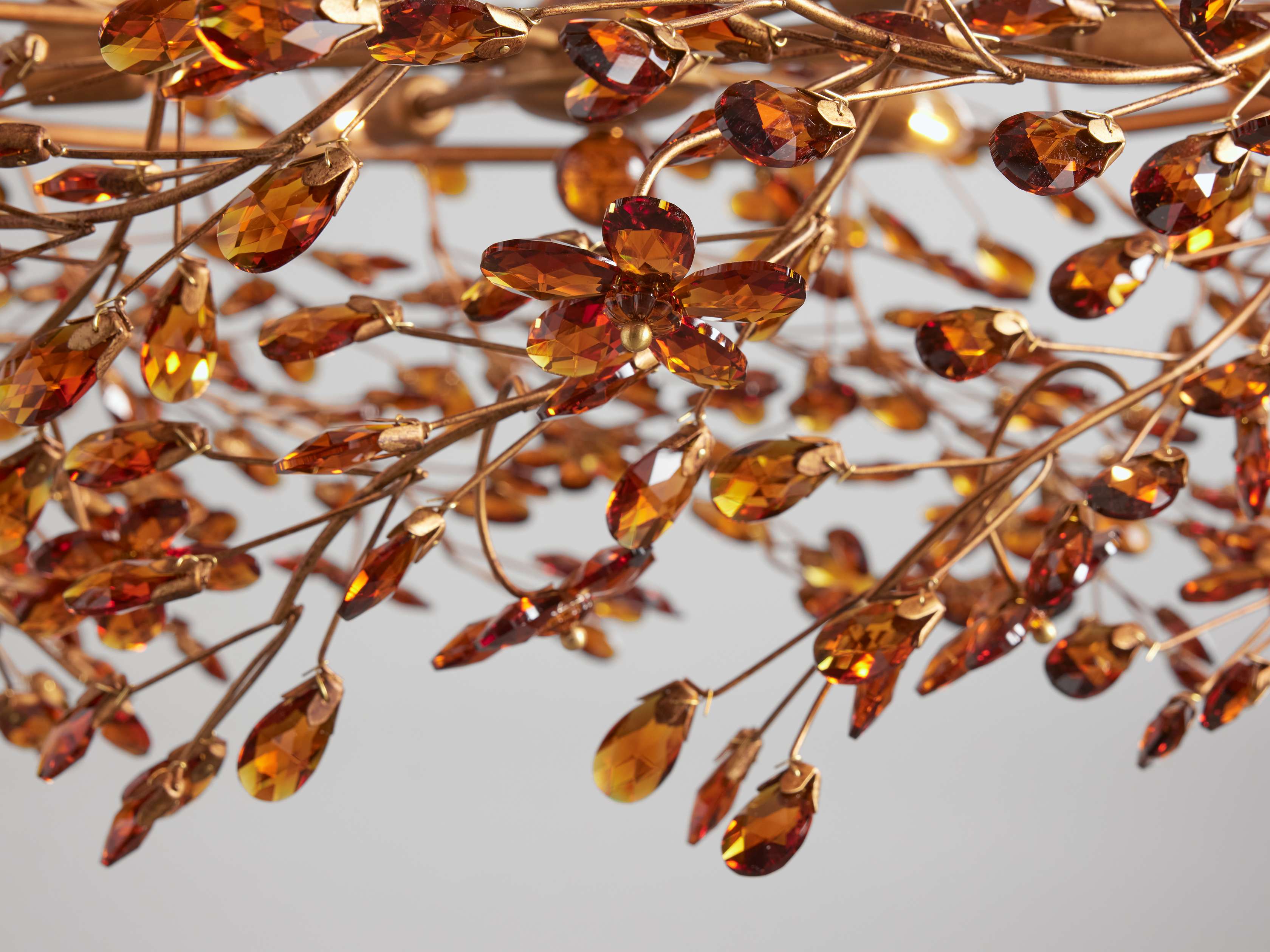 Fiore Sculpted Petals Crown Chandelier - Image 19