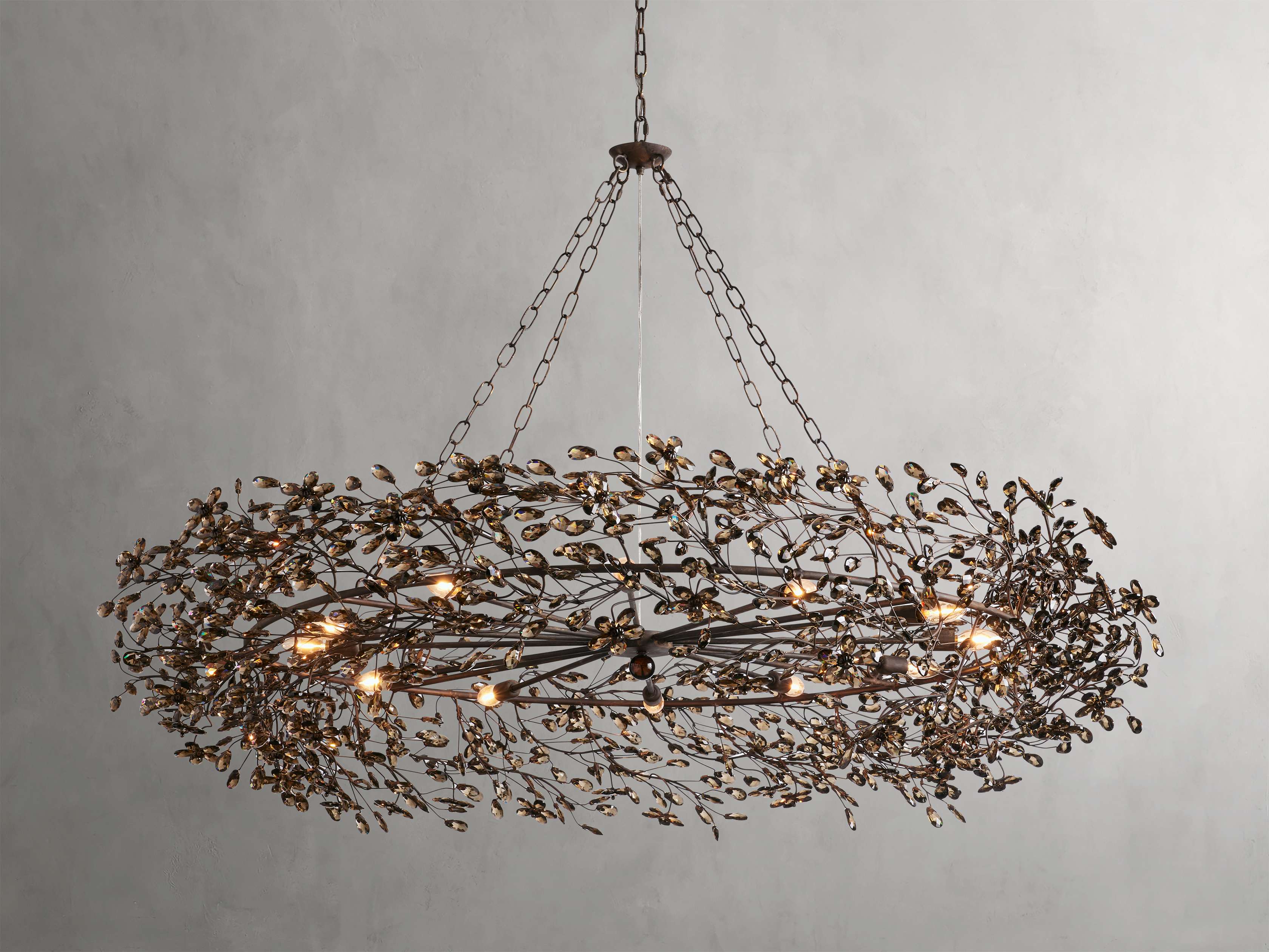 Fiore Sculpted Petals Crown Chandelier - Image 72