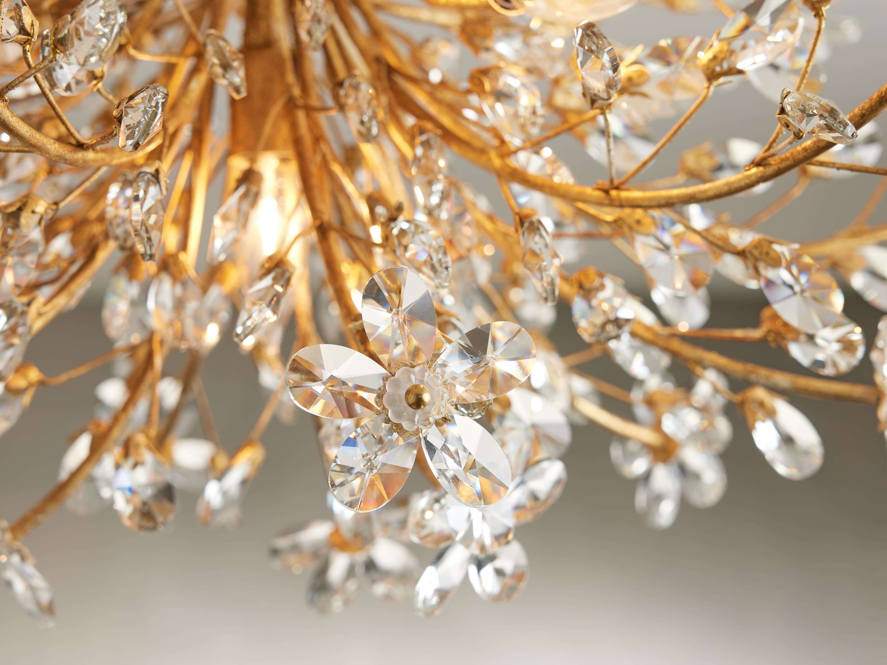 Fiore Sculpted Petals Flush Mount - Image 4