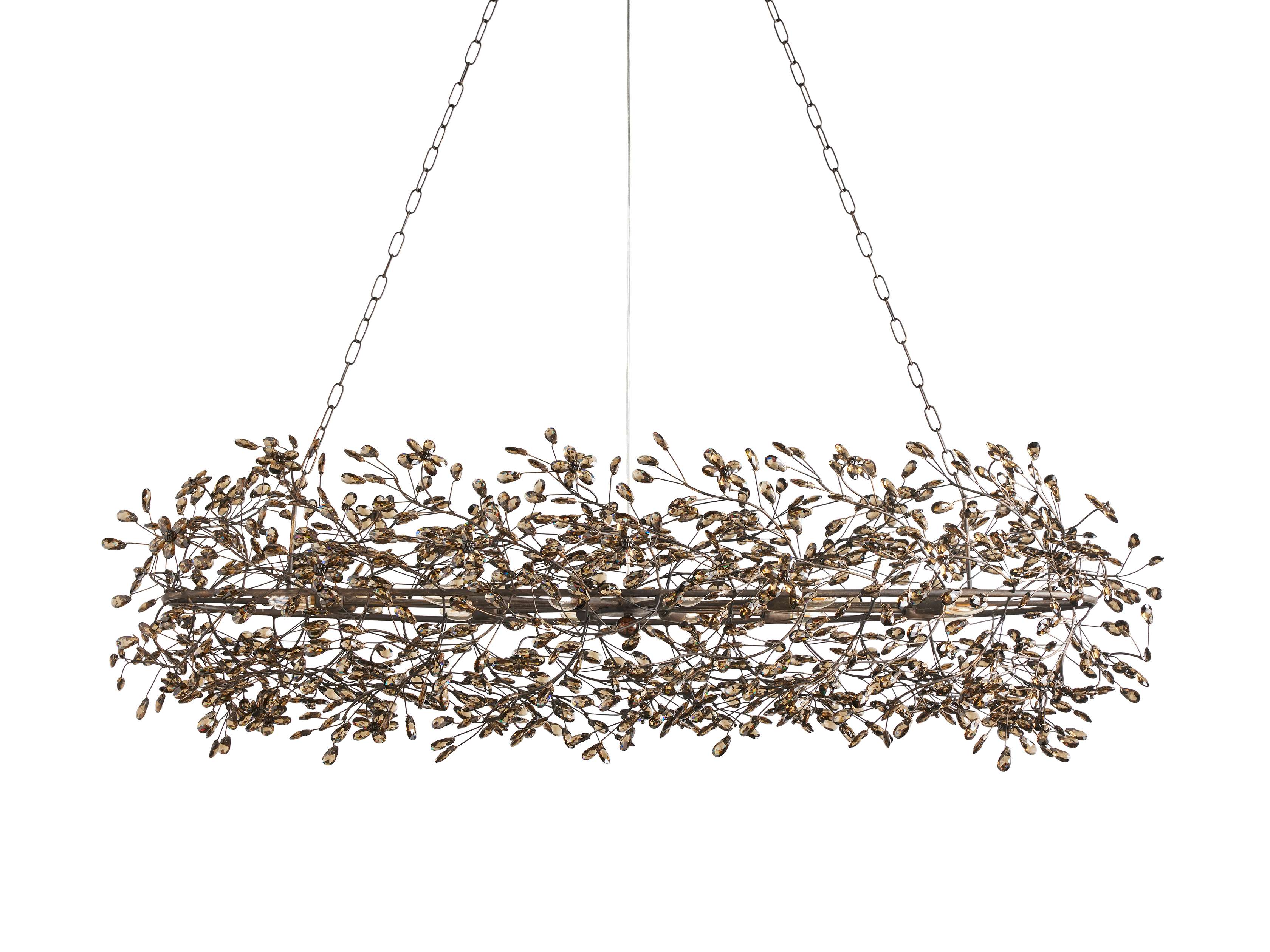 Fiore Sculpted Petals Oval Chandelier - Image 50