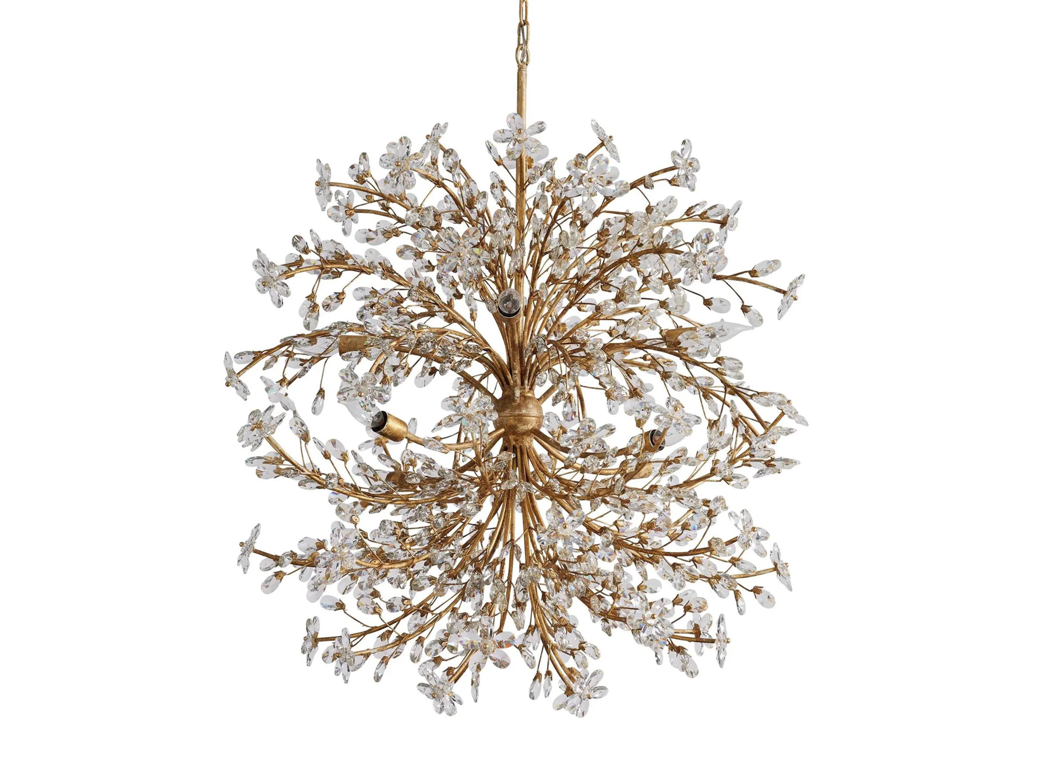Fiore Sculpted Petals Round Chandelier - Image 7