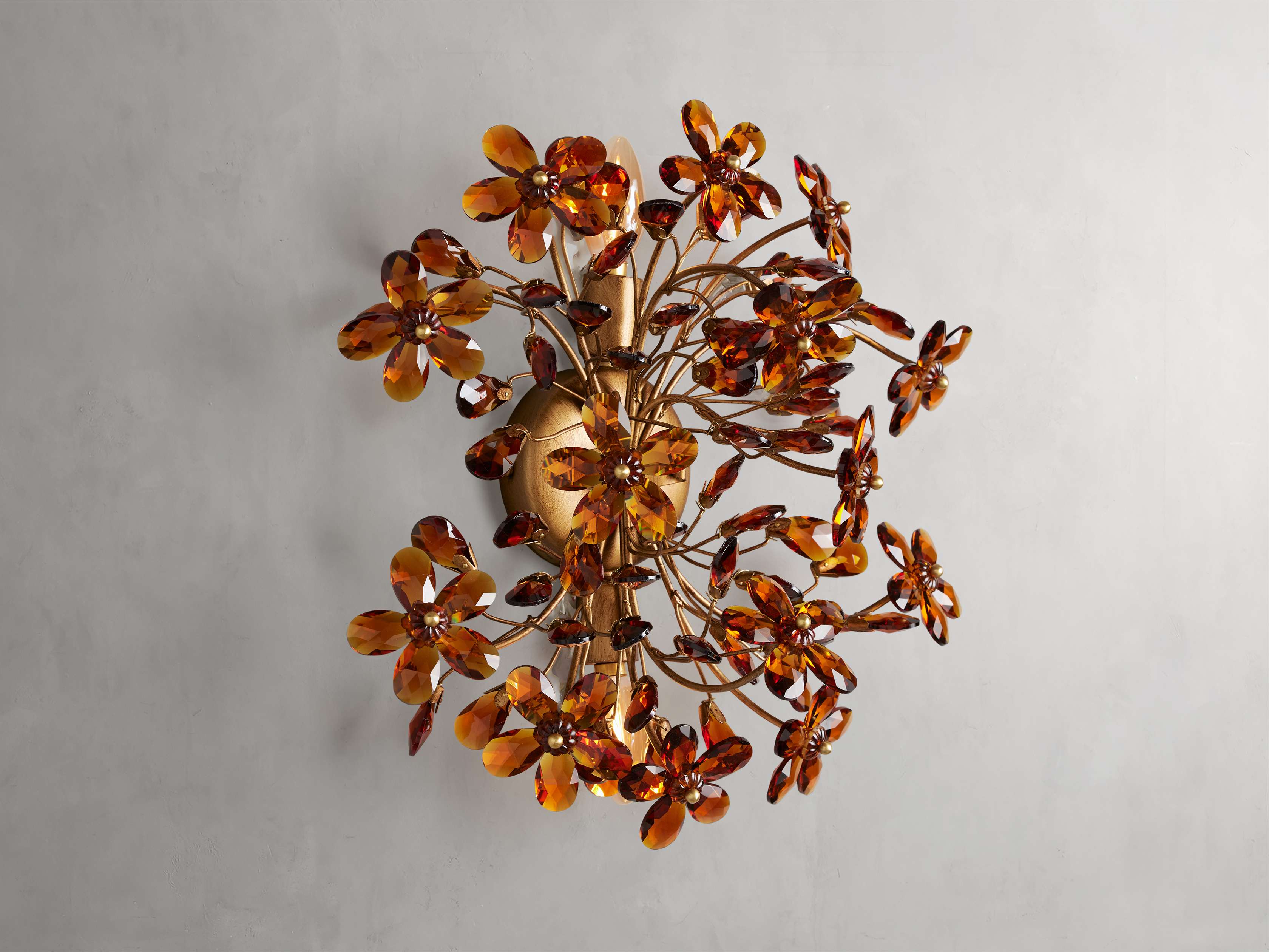 Fiore Sculpted Petals Wall Sconce - Image 14