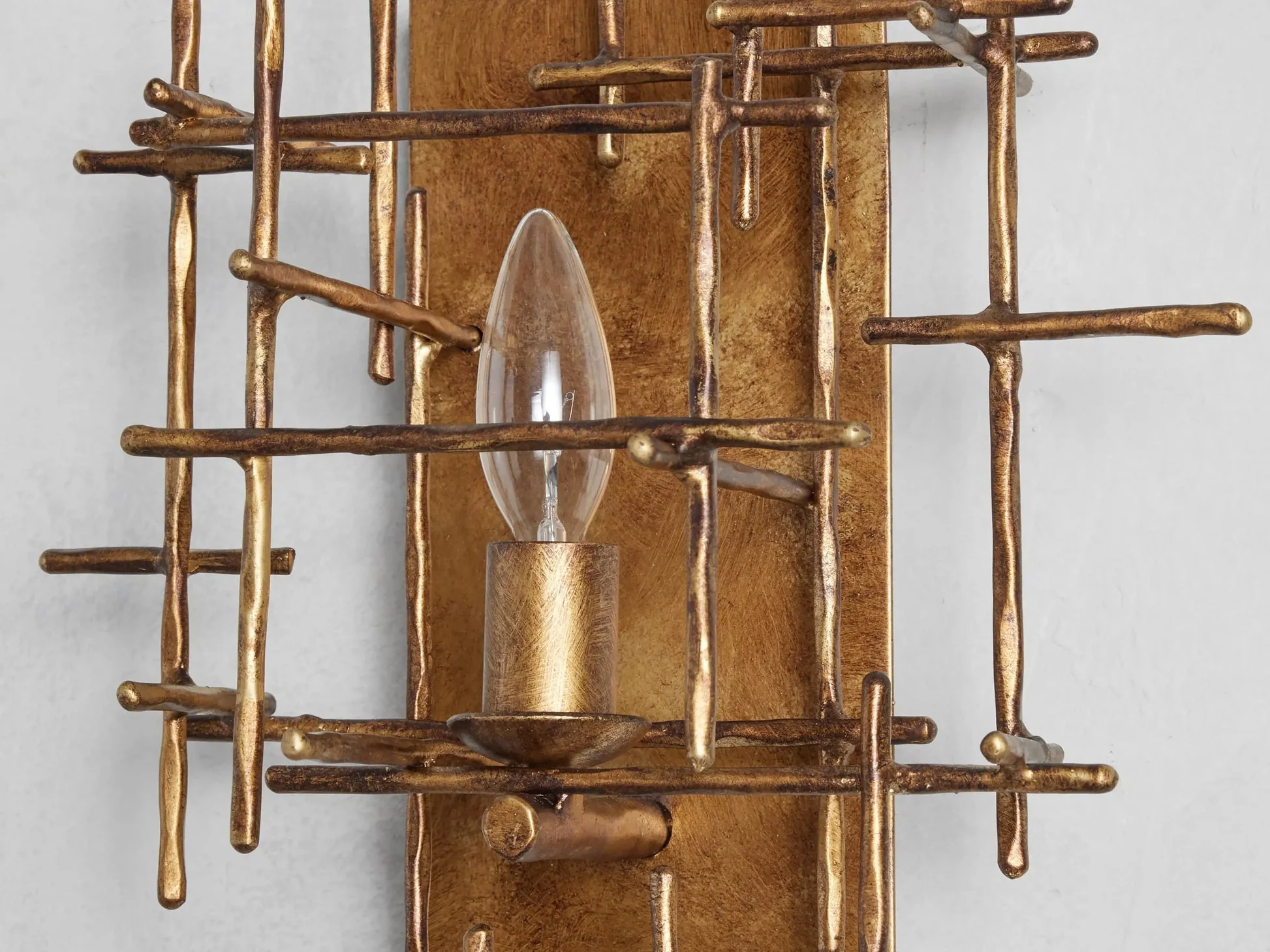 Fritz Sculpted Vintage Wall Light - Image 3