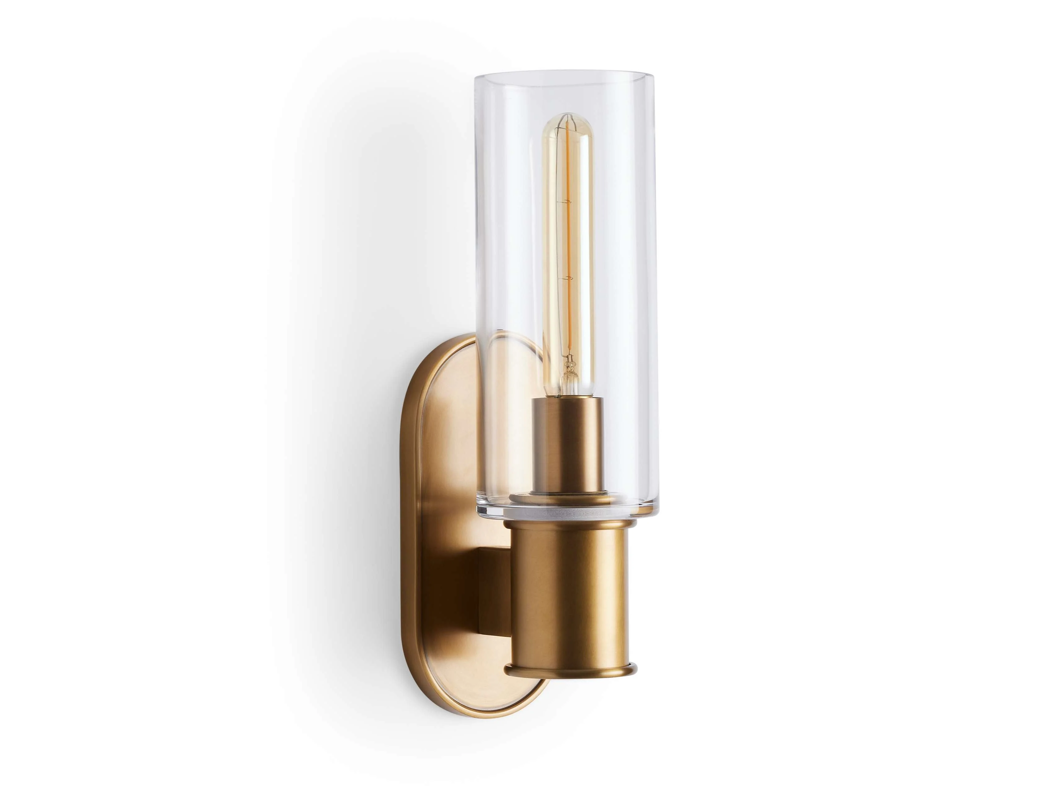 Harlin Clear Glass Wall Sconce - Image 4
