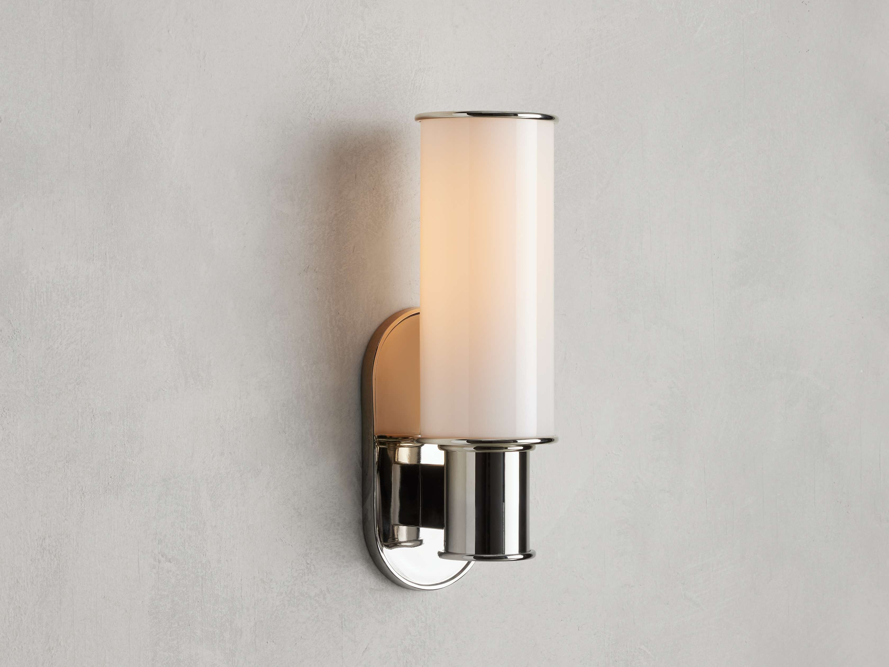 Harlin Milk Glass Wall Sconce - Image 9