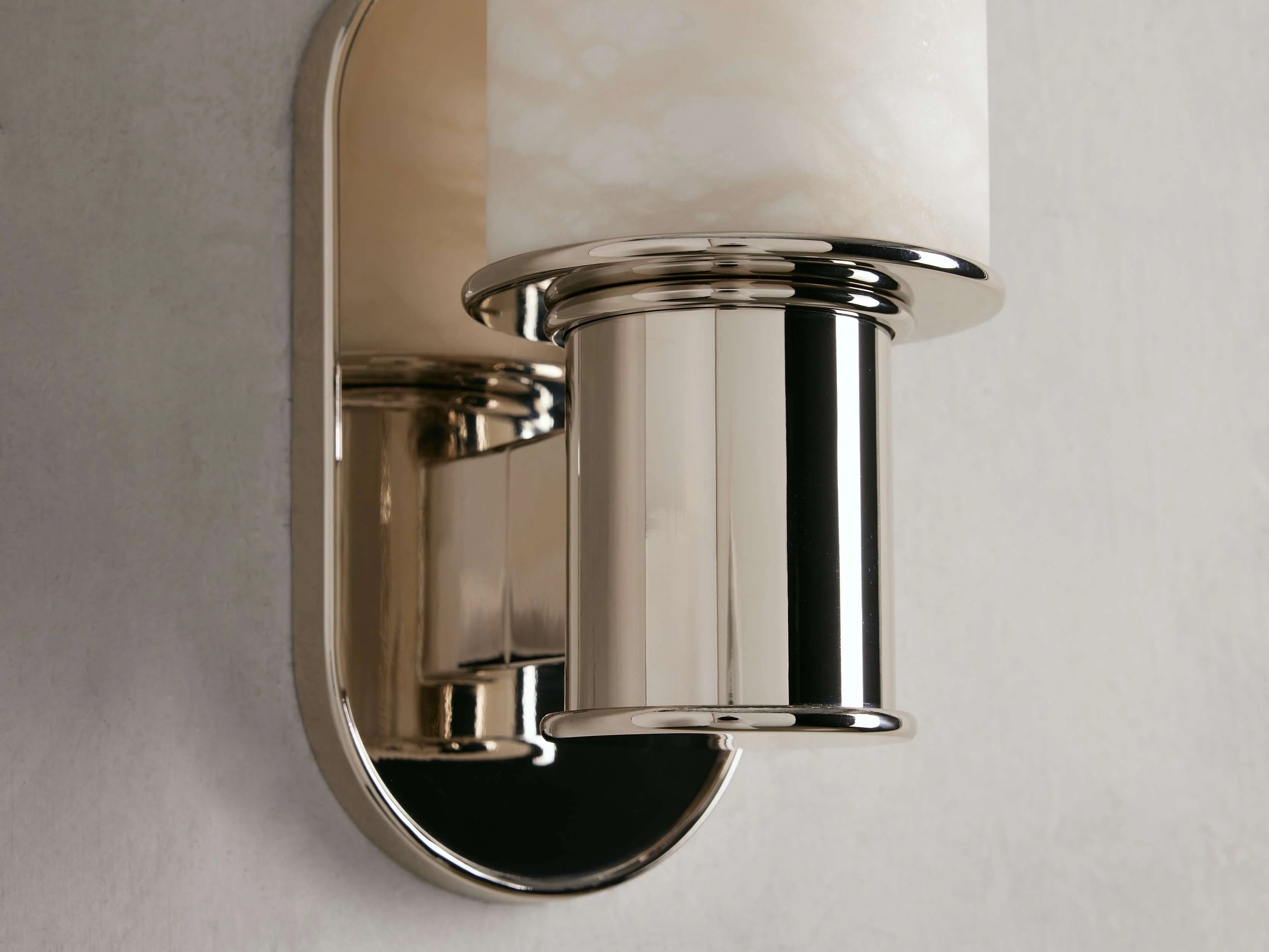Harlin Sculpted Alabaster Wall Sconce - Image 10