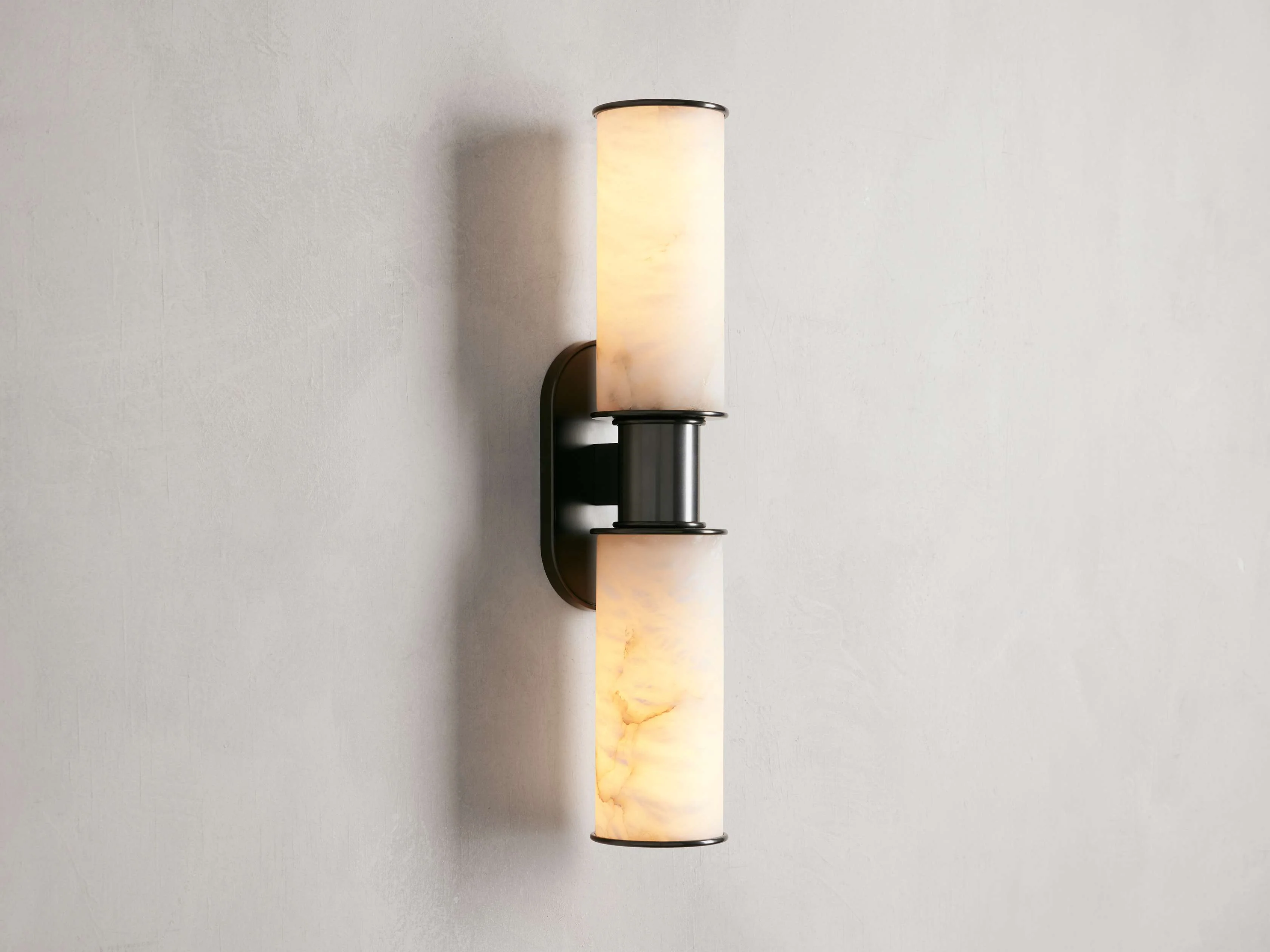 Harlin Sculpted Alabaster Wall Sconce - Image 17