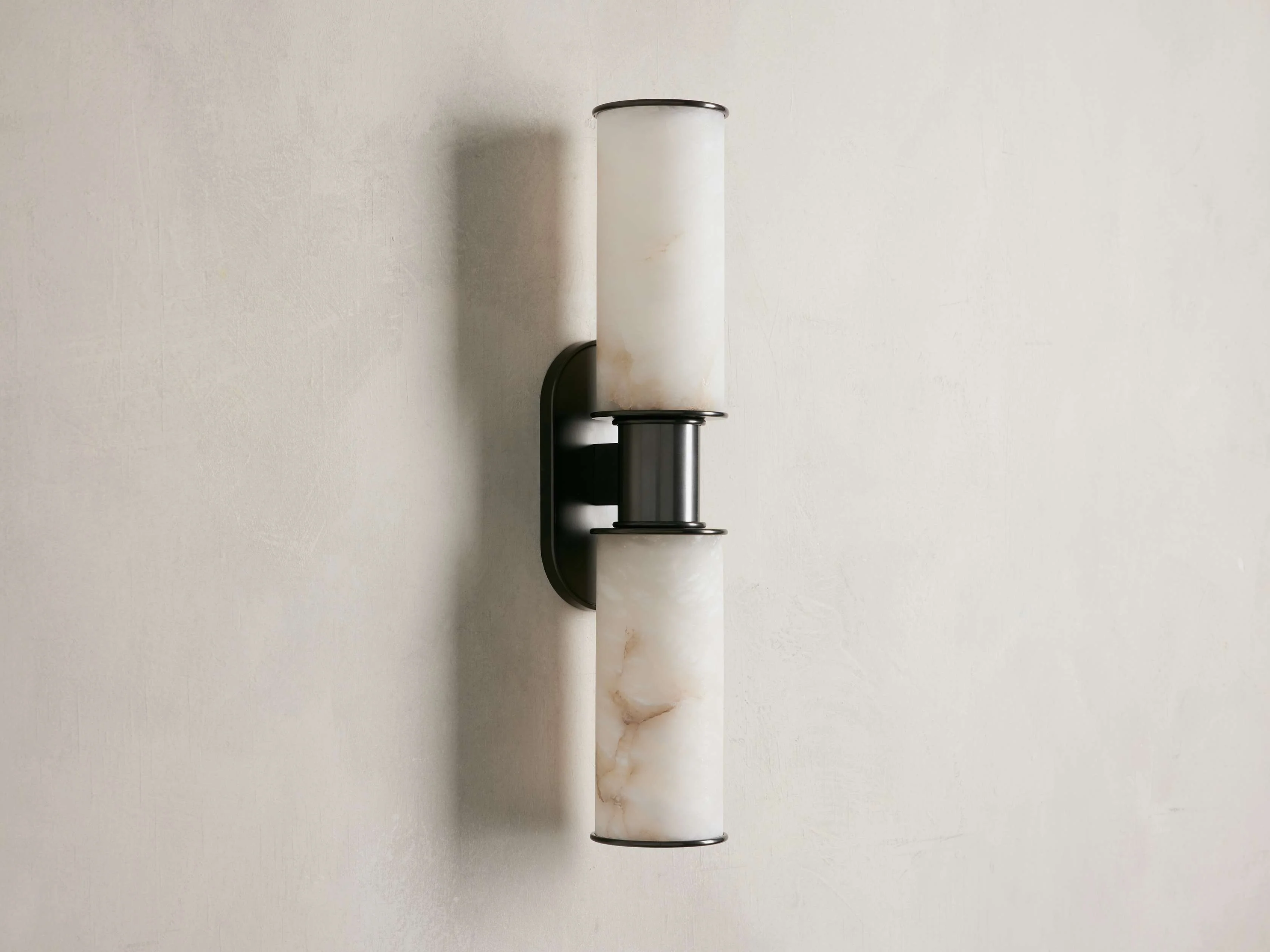 Harlin Sculpted Alabaster Wall Sconce - Image 18