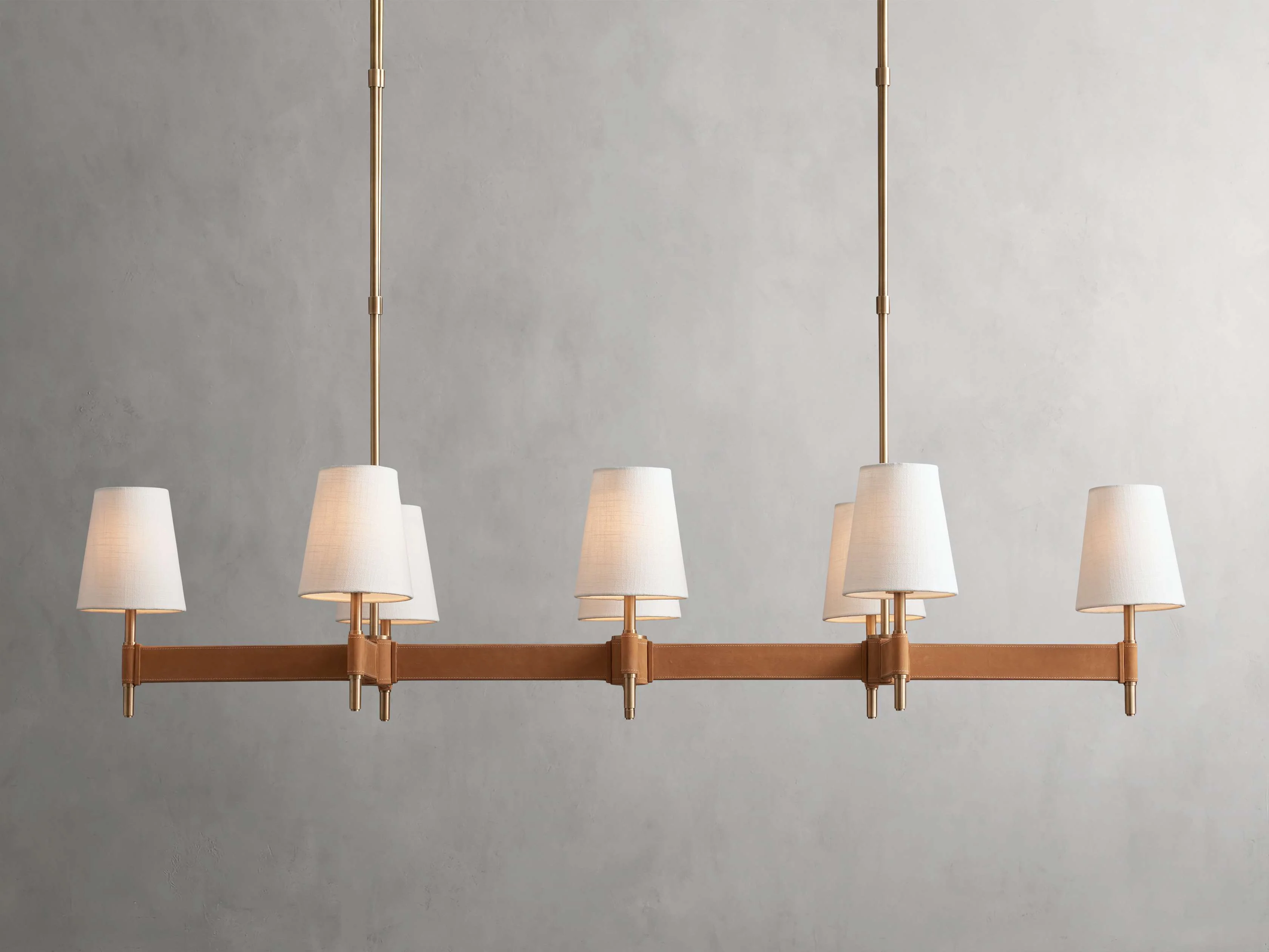 Hastings Midcentury Modern Linear Chandelier - Image 7