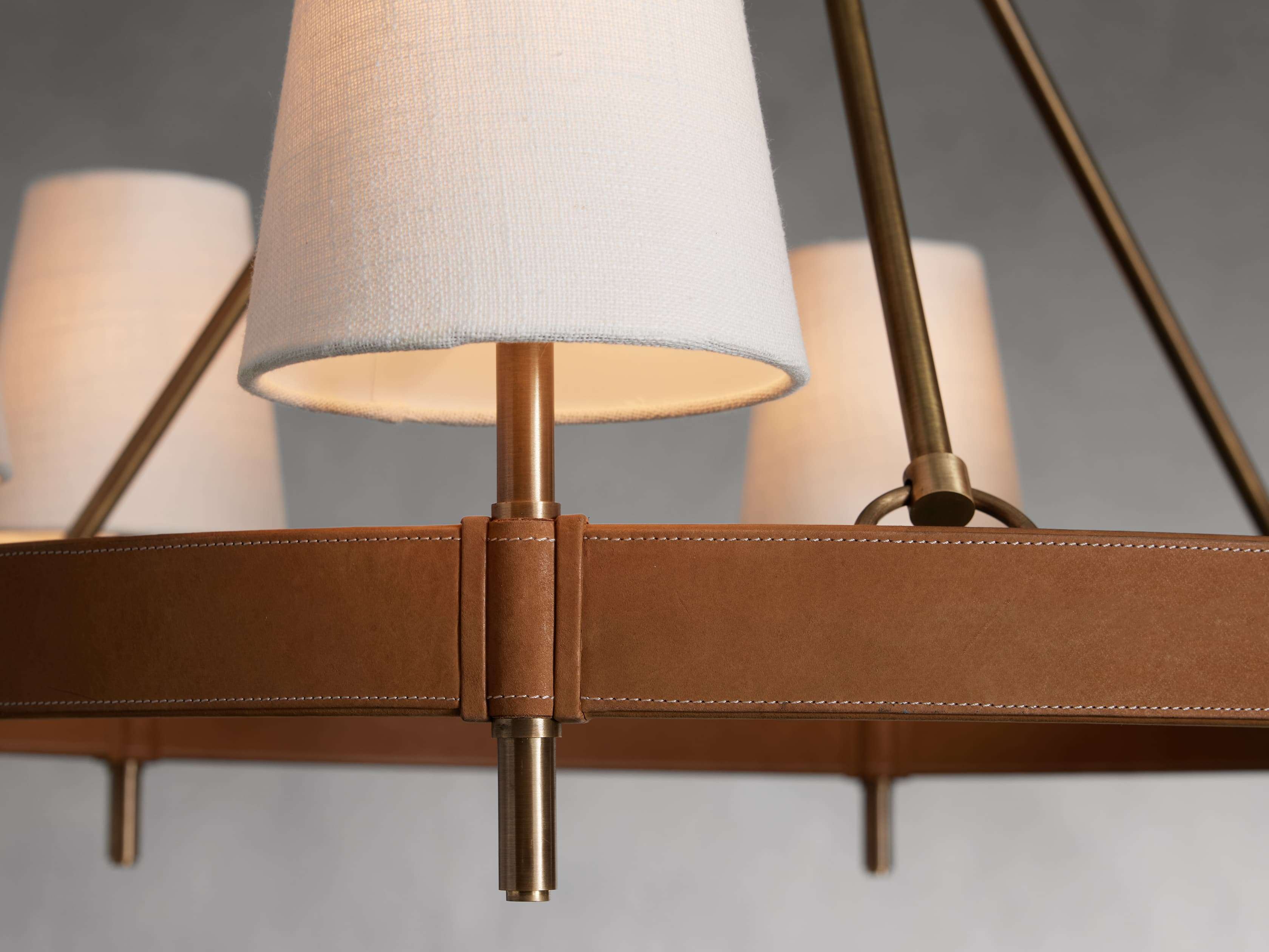 Hastings Midcentury Modern Round Chandelier - Image 9