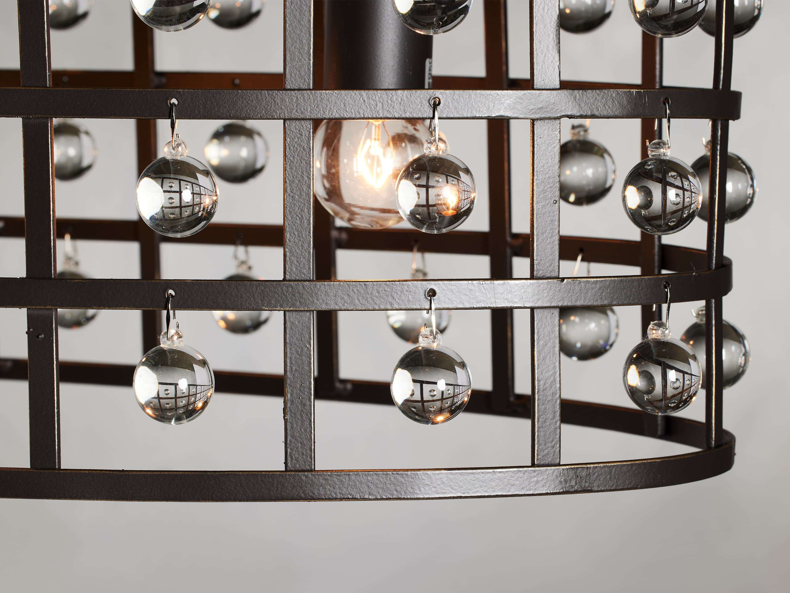 La Cage Astral Forge Oval Chandelier - Image 9