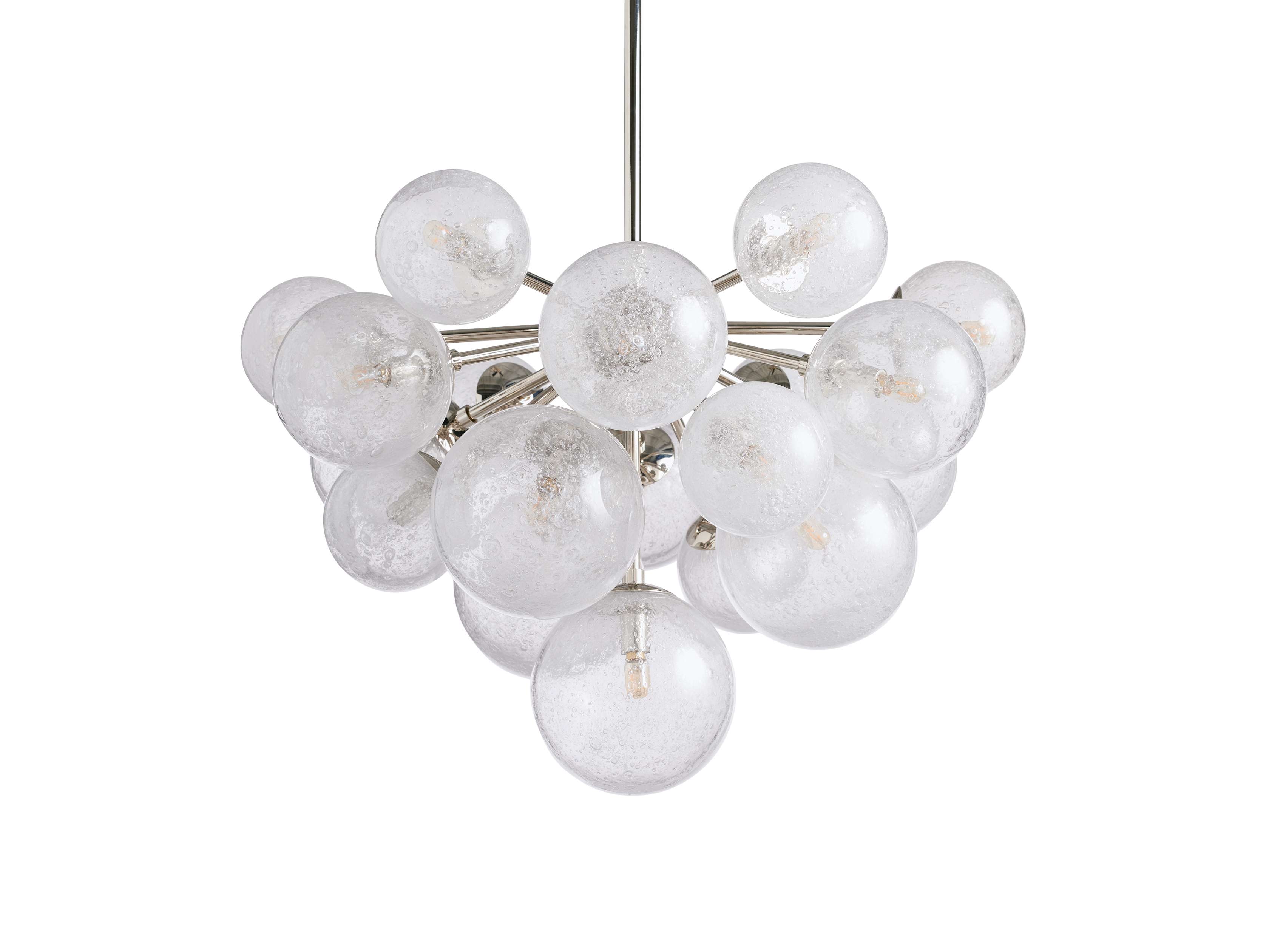 Mandoza Bubble Glass Round Chandelier - Image 15