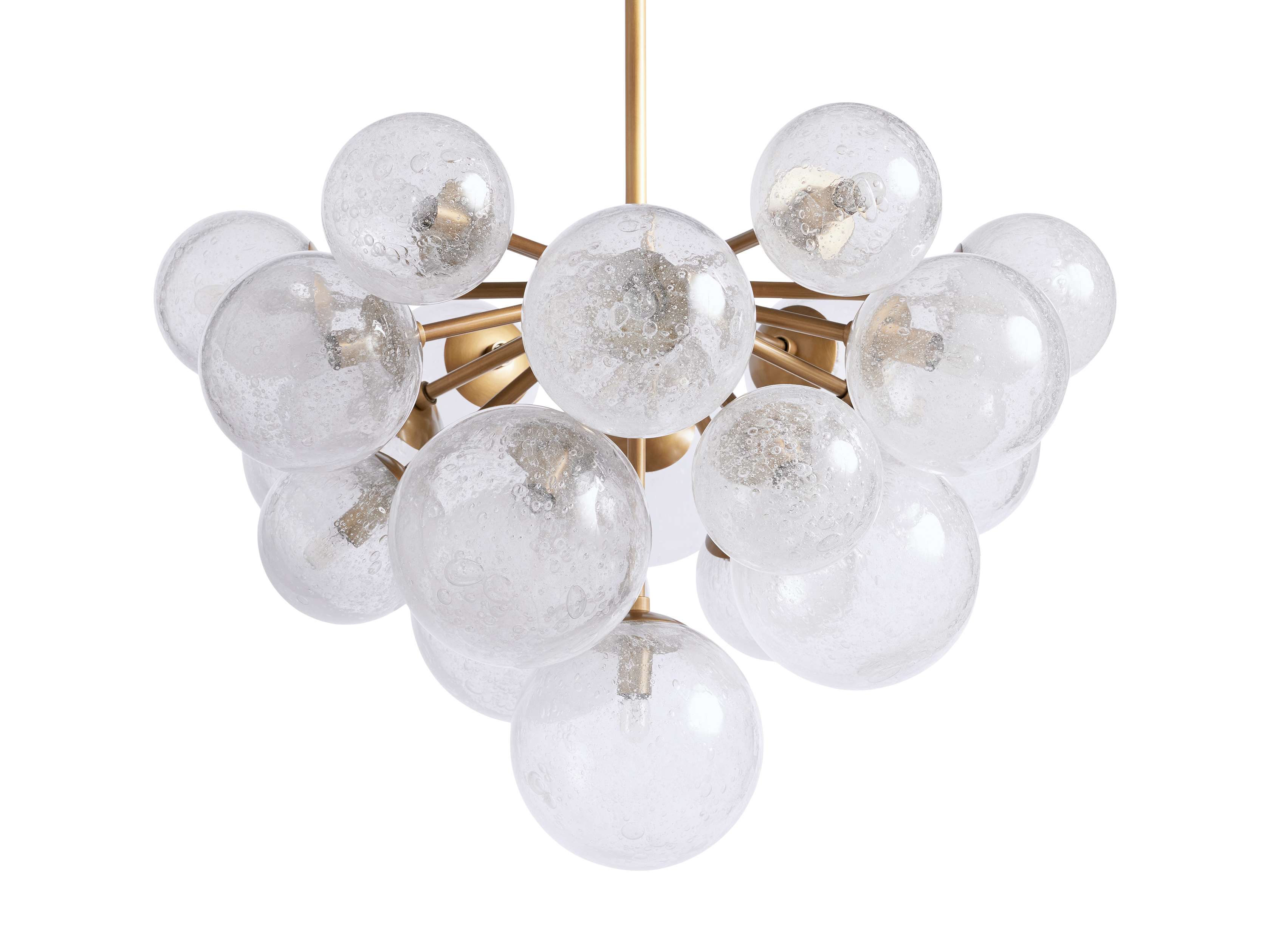 Mandoza Bubble Glass Round Chandelier - Image 5