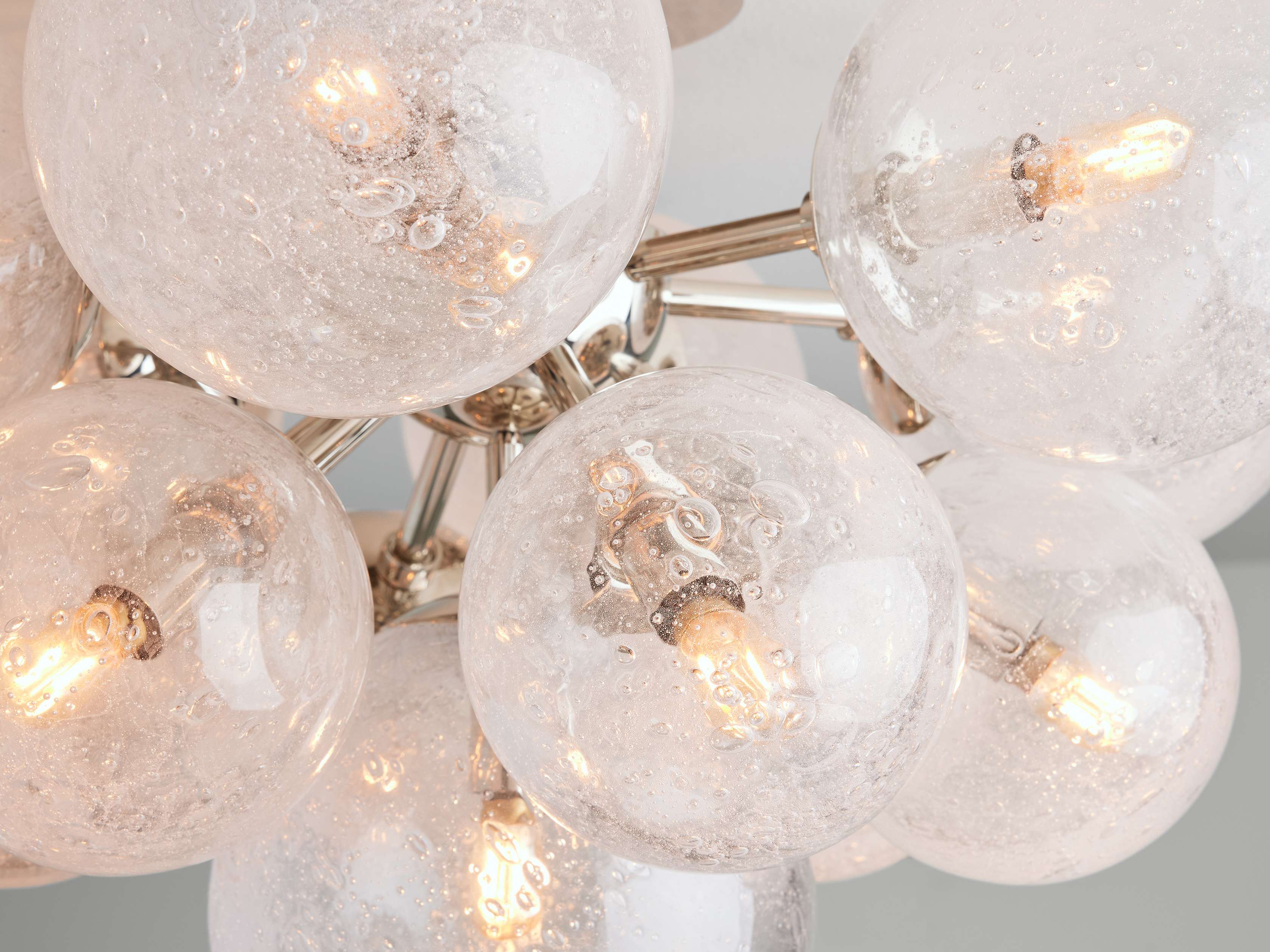 Mandoza Bubble Glass Flush Mount - Image 11
