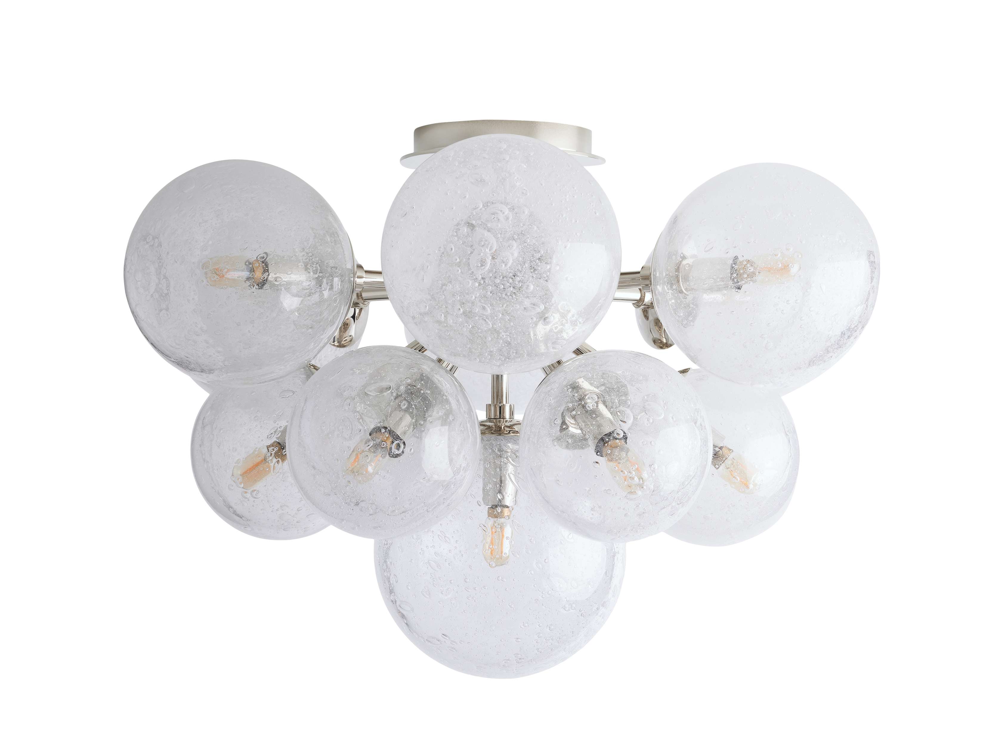 Mandoza Bubble Glass Flush Mount - Image 12