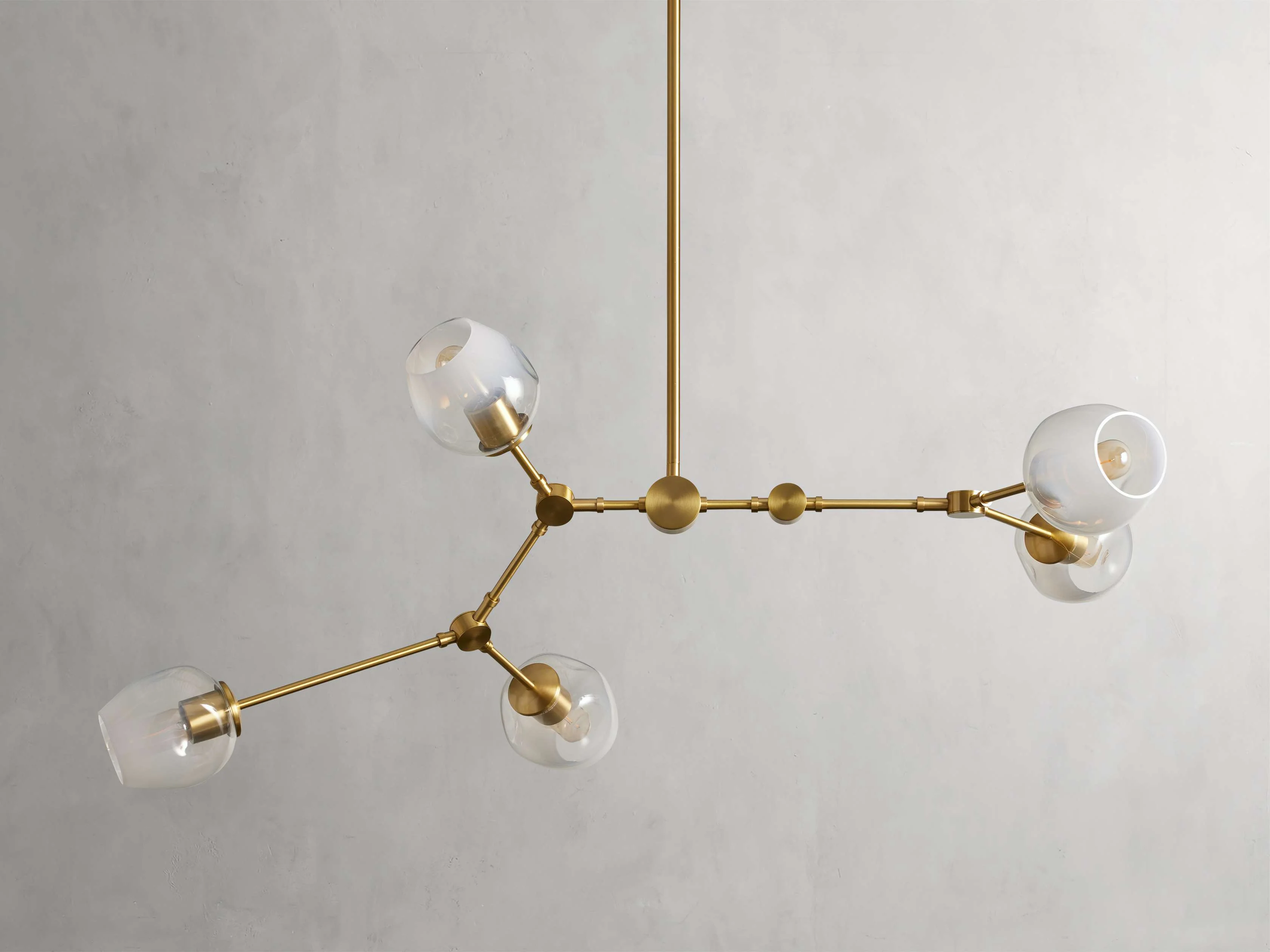 Noella Globe Glass Branch Chandelier - Image 2
