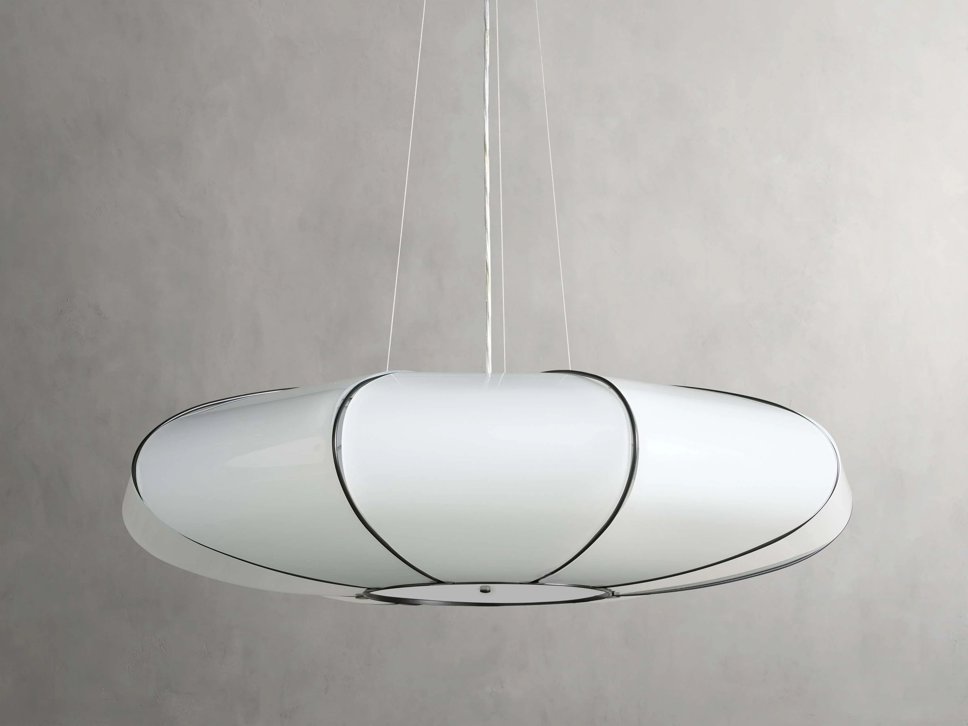 Nuvola Glass Craft Round Chandelier - Image 2