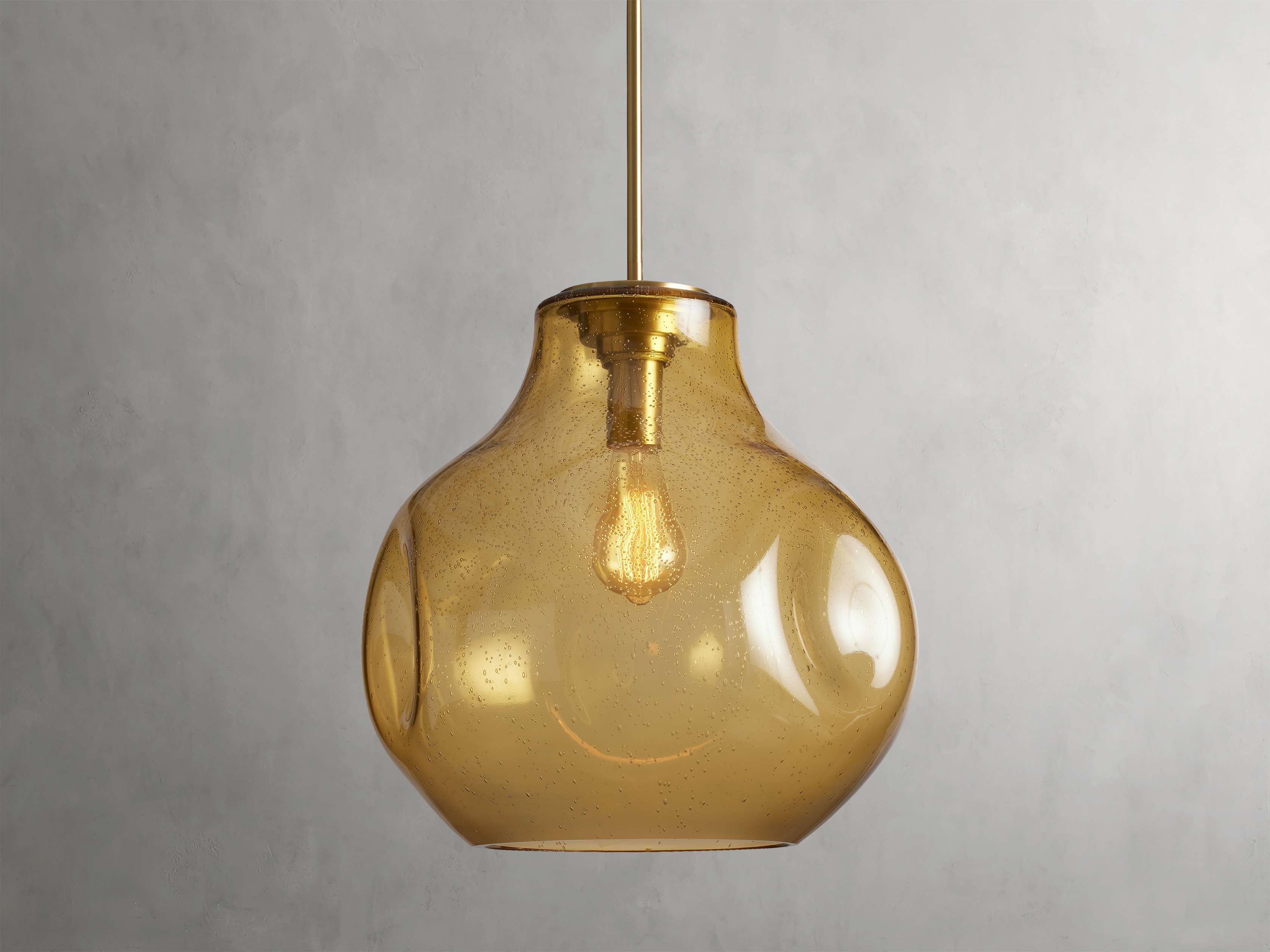 Organic Pebble Glass Pendant Light - Image 29