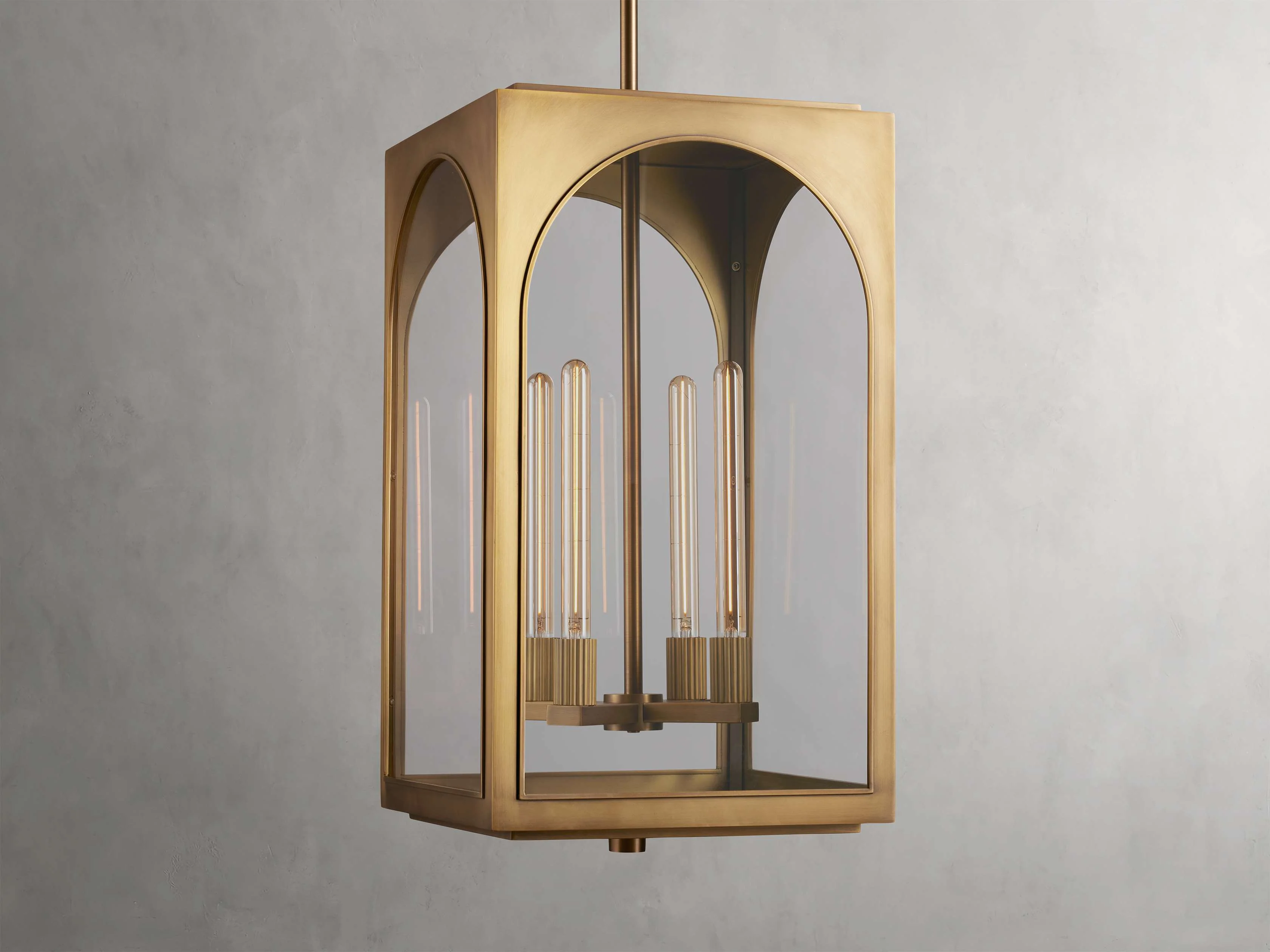 Palladian Fortress Arch Outdoor Chandelier