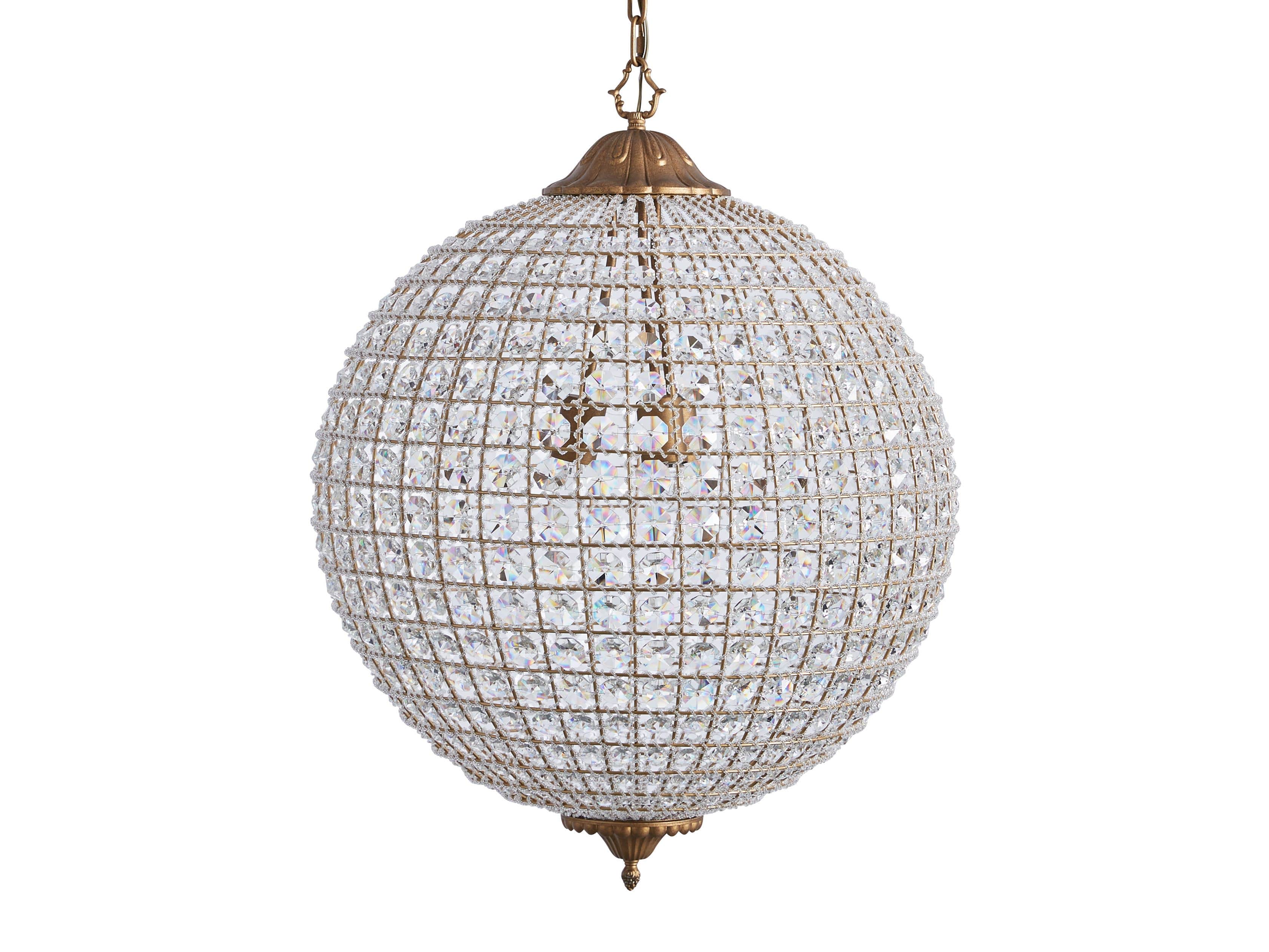 Poppy Luxury Crystal Sphere Chandelier - Image 8