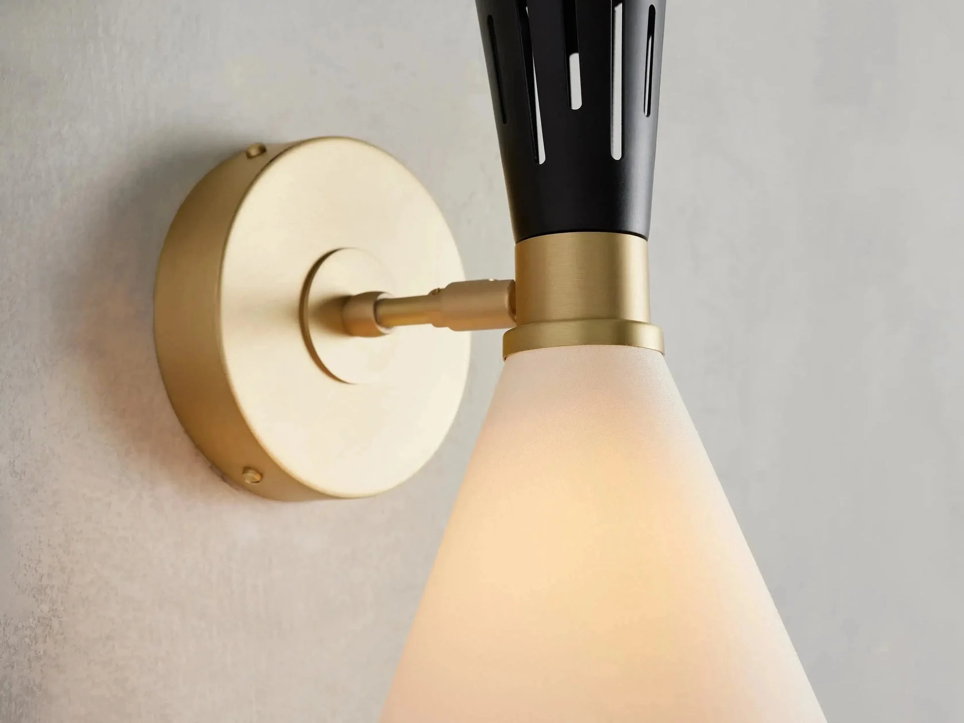 Ramsey Fabric Vintage Wall Light - Image 3