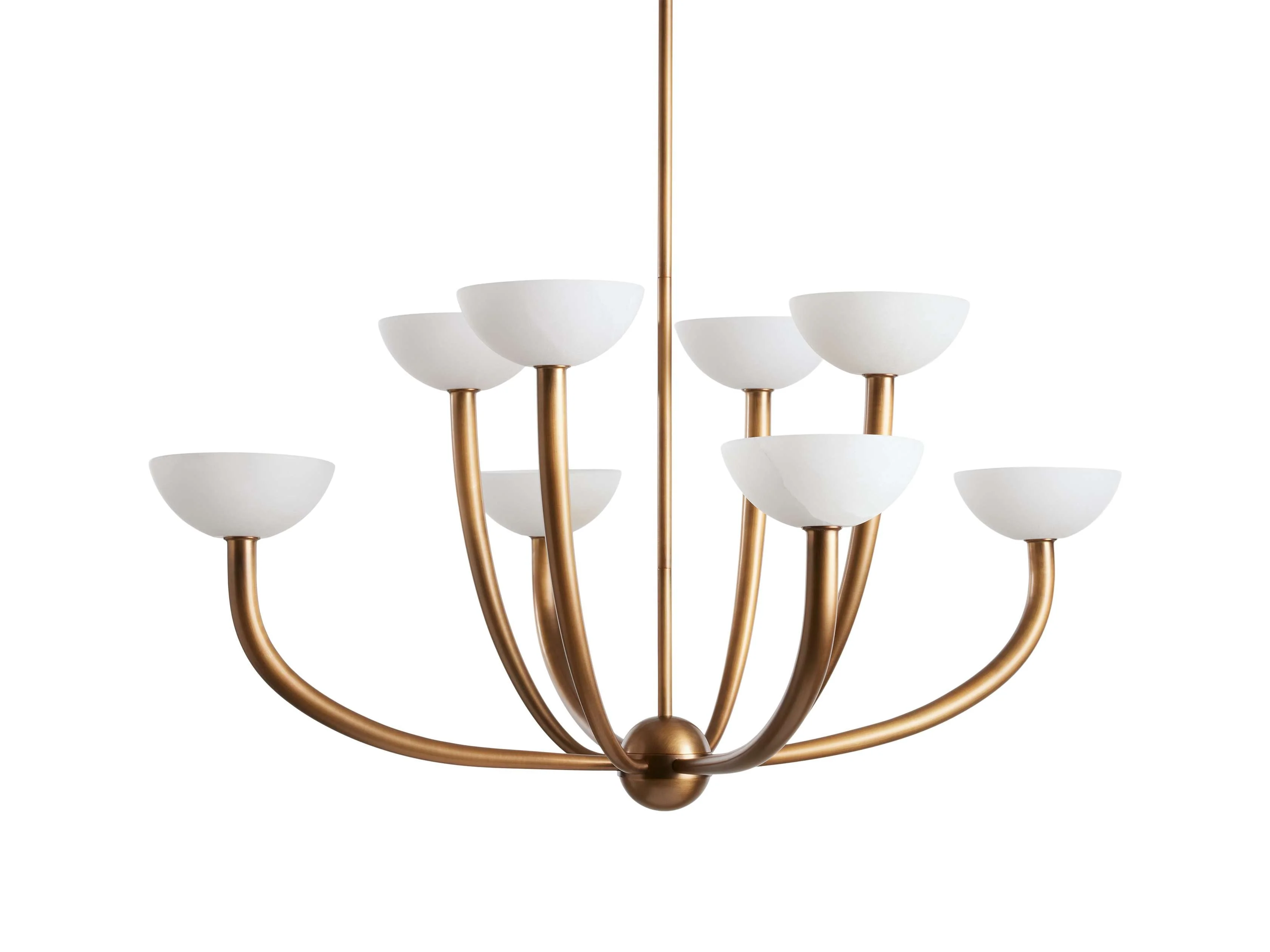 Saguaro Alabaster Patina Round Chandelier - Image 14