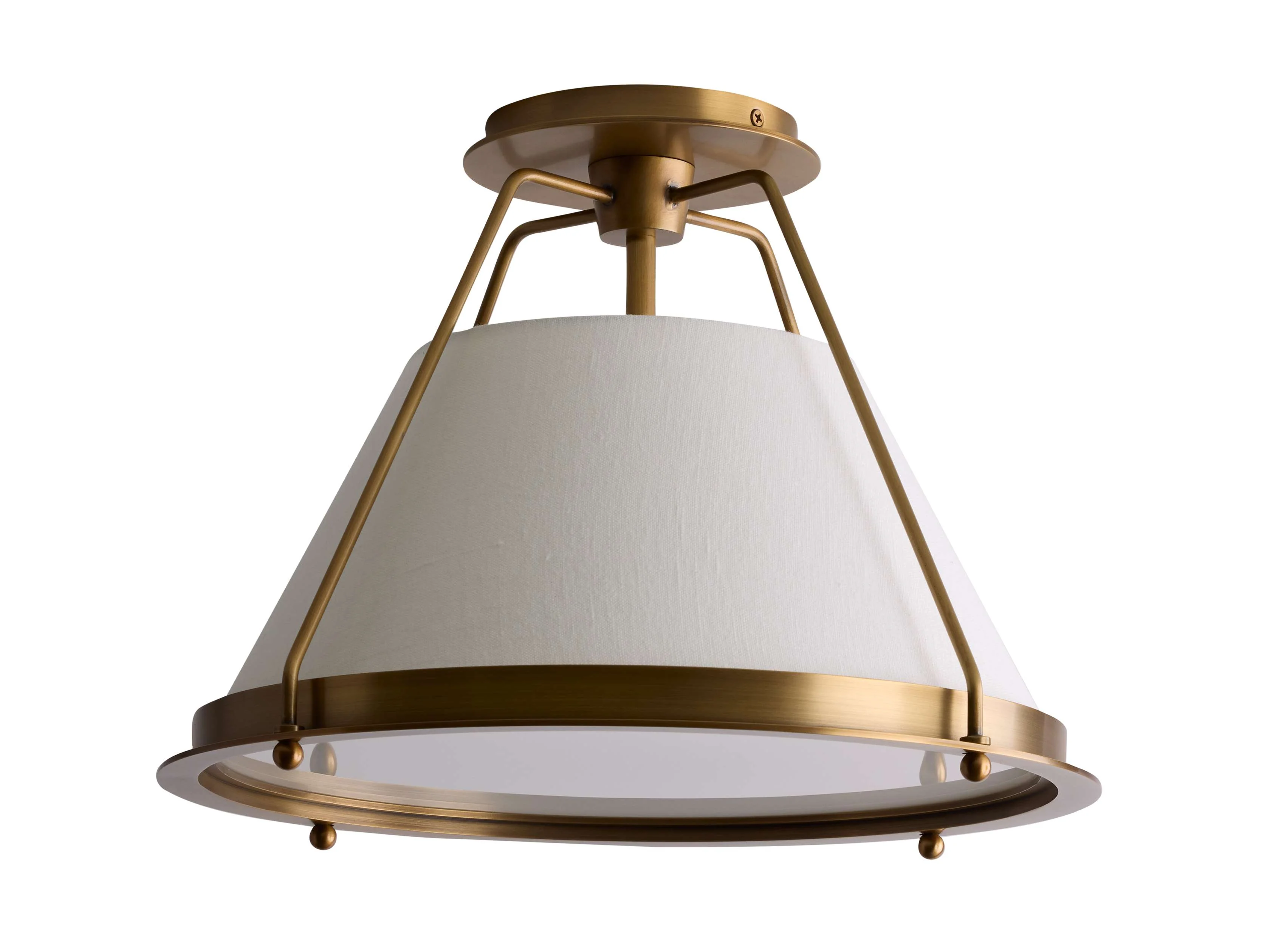 Shelton Dual Weave Flush Mount - Image 4