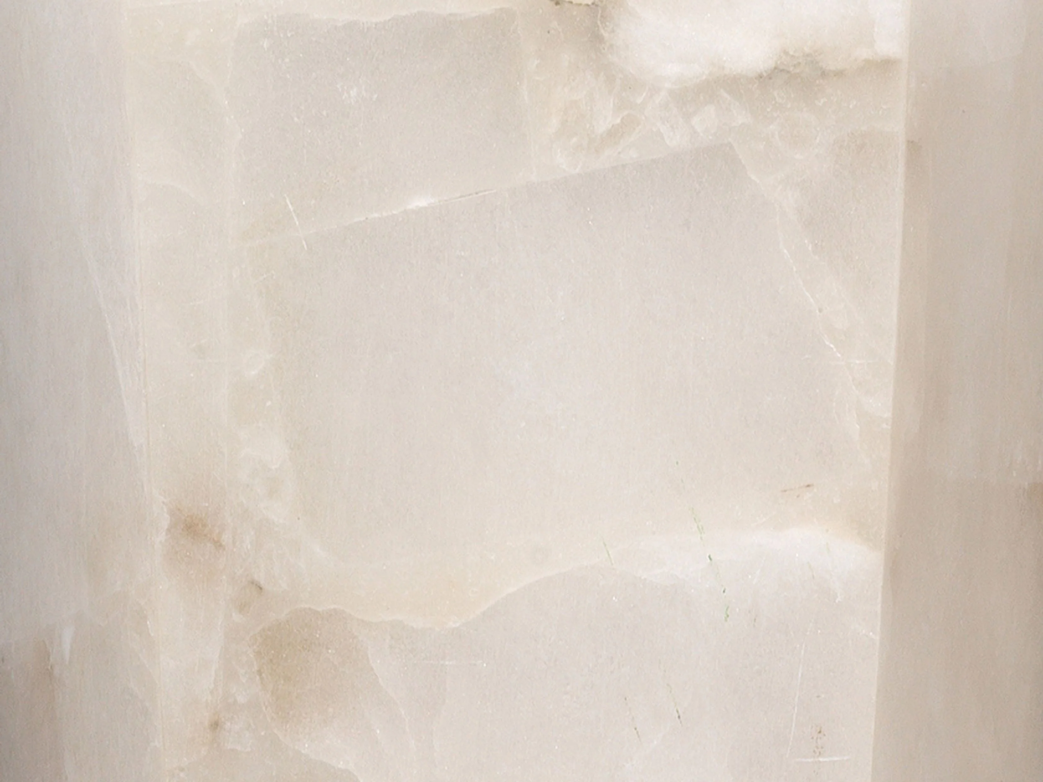 Solmera Alabaster Hexagonal Wall Sconce - Image 3
