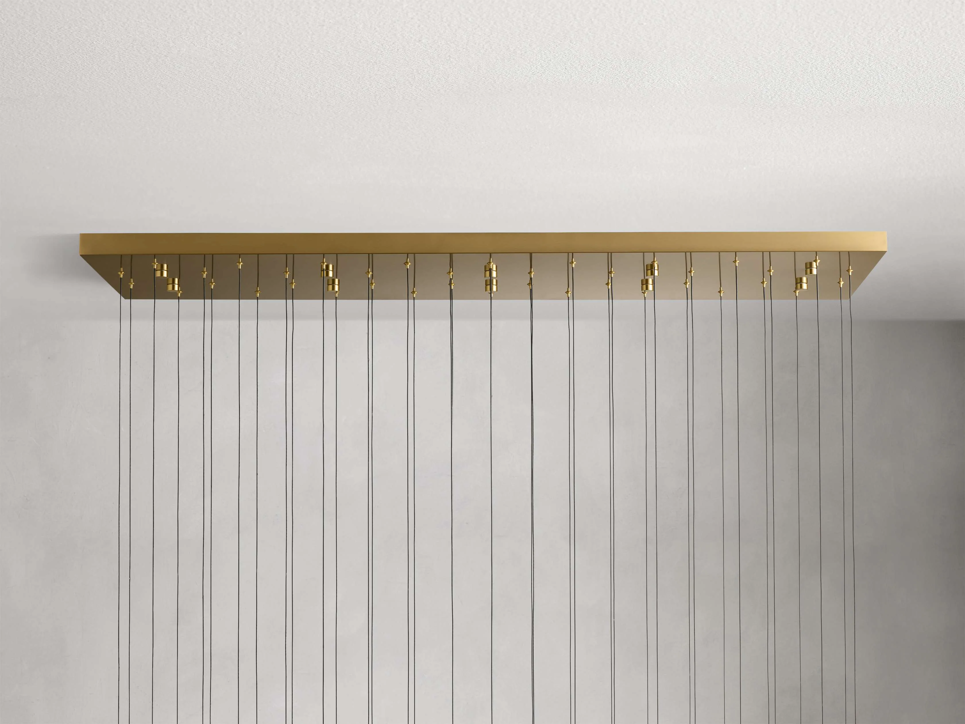 Soltaire Raindrop Crystal Linear Chandelier - Image 42