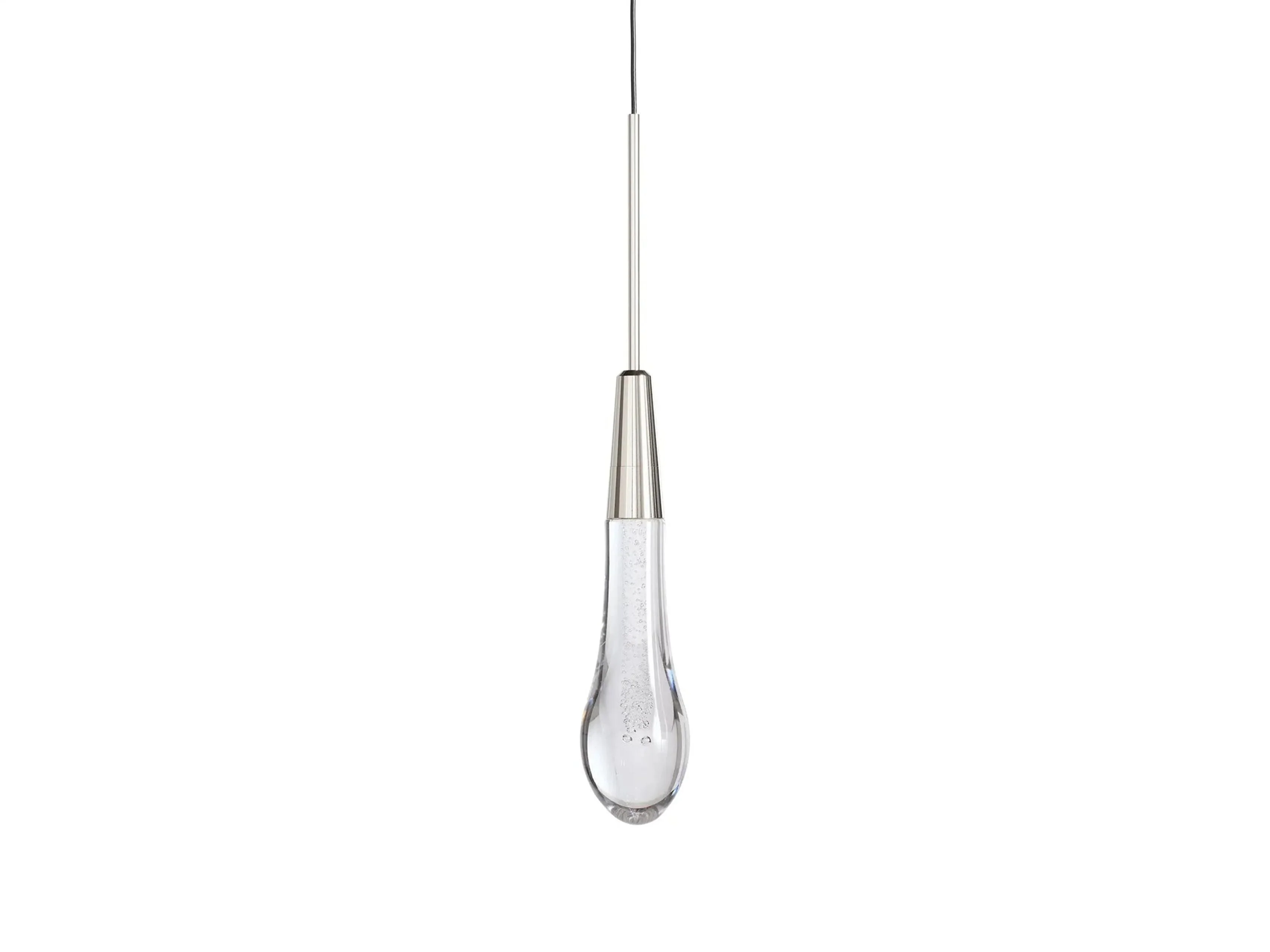 Soltaire Raindrop Crystal Single Pendant Light - Image 16