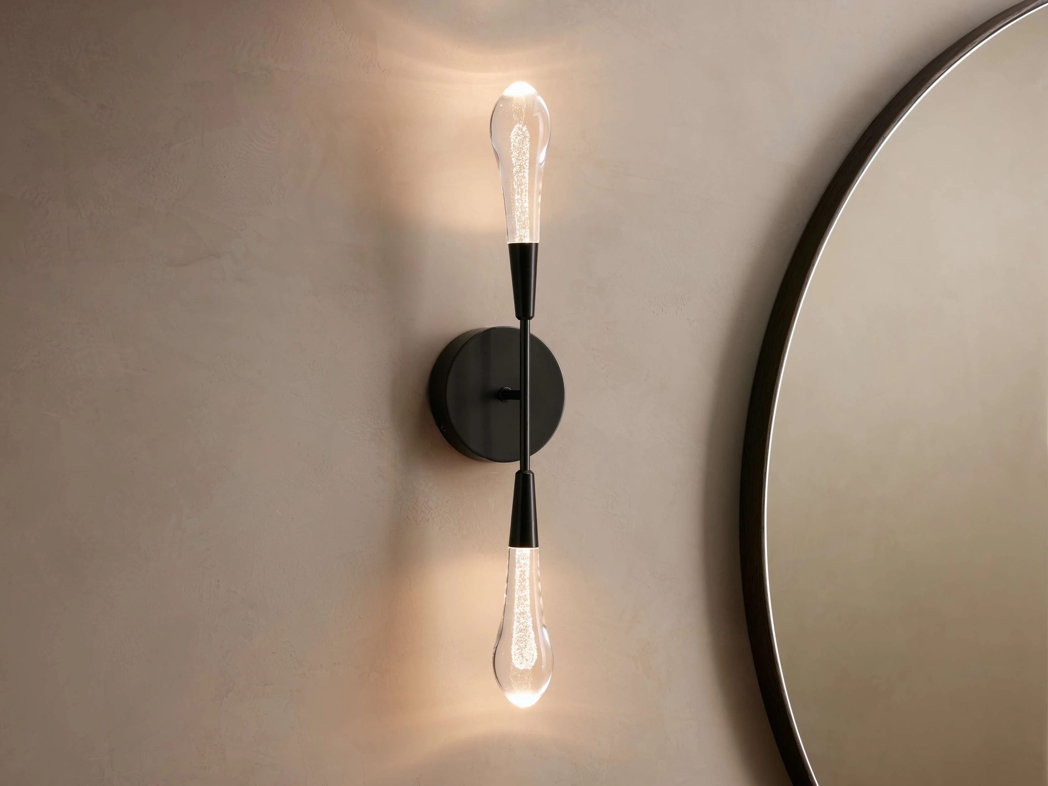 Soltaire Raindrop Crystal Wall Sconce - Image 20