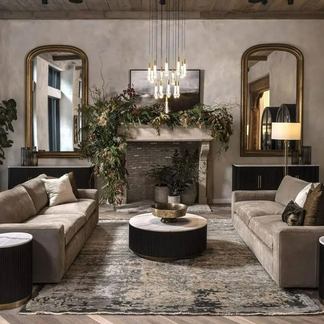 Soltaire Raindrop Glass Round Chandelier - Image 43