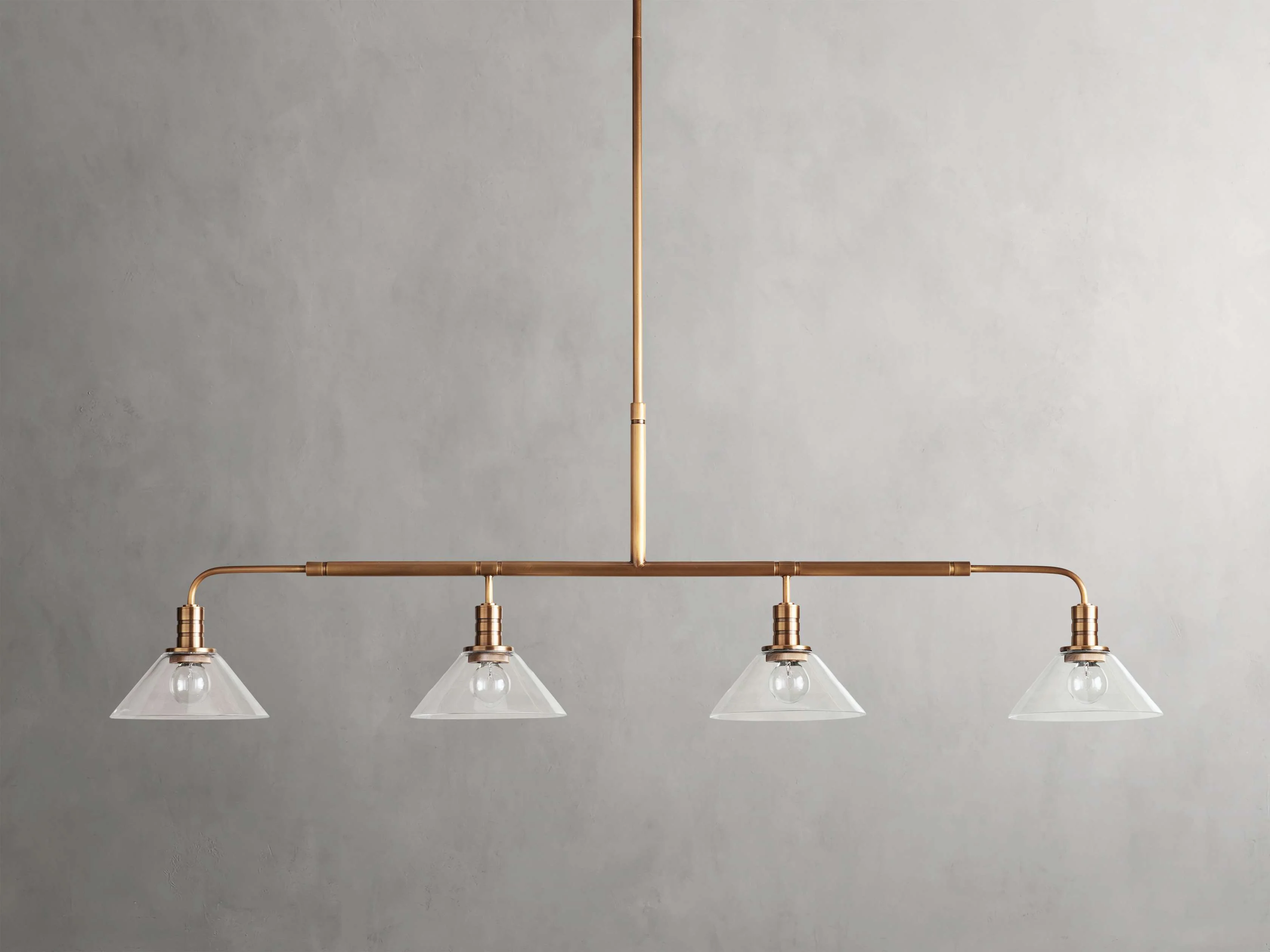 Theron Cone Cluster Linear Chandelier - Image 2