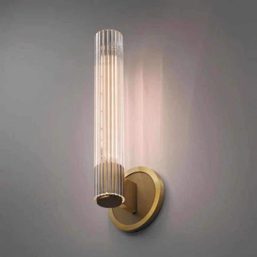 Vallon Etched Glass Wall Sconce - Image 3