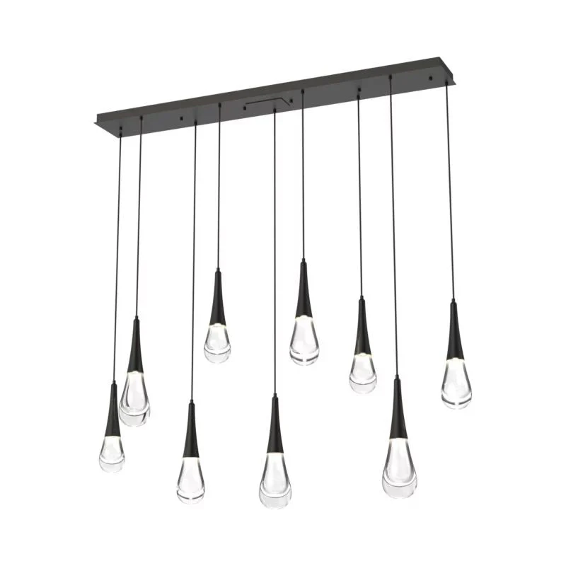 Water Drop Liquid Rectangle Chandelier - Image 6