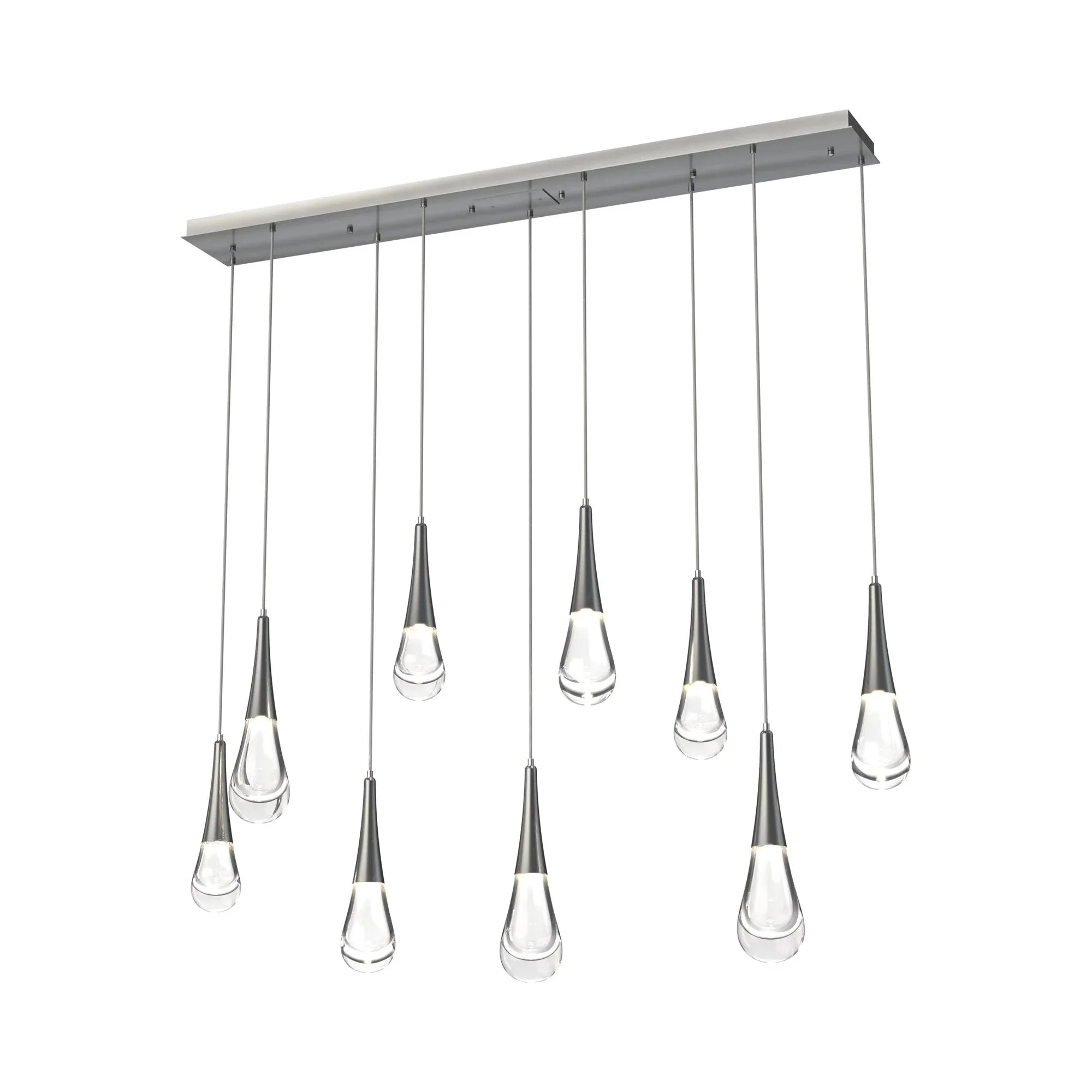 Water Drop Liquid Rectangle Chandelier - Image 7