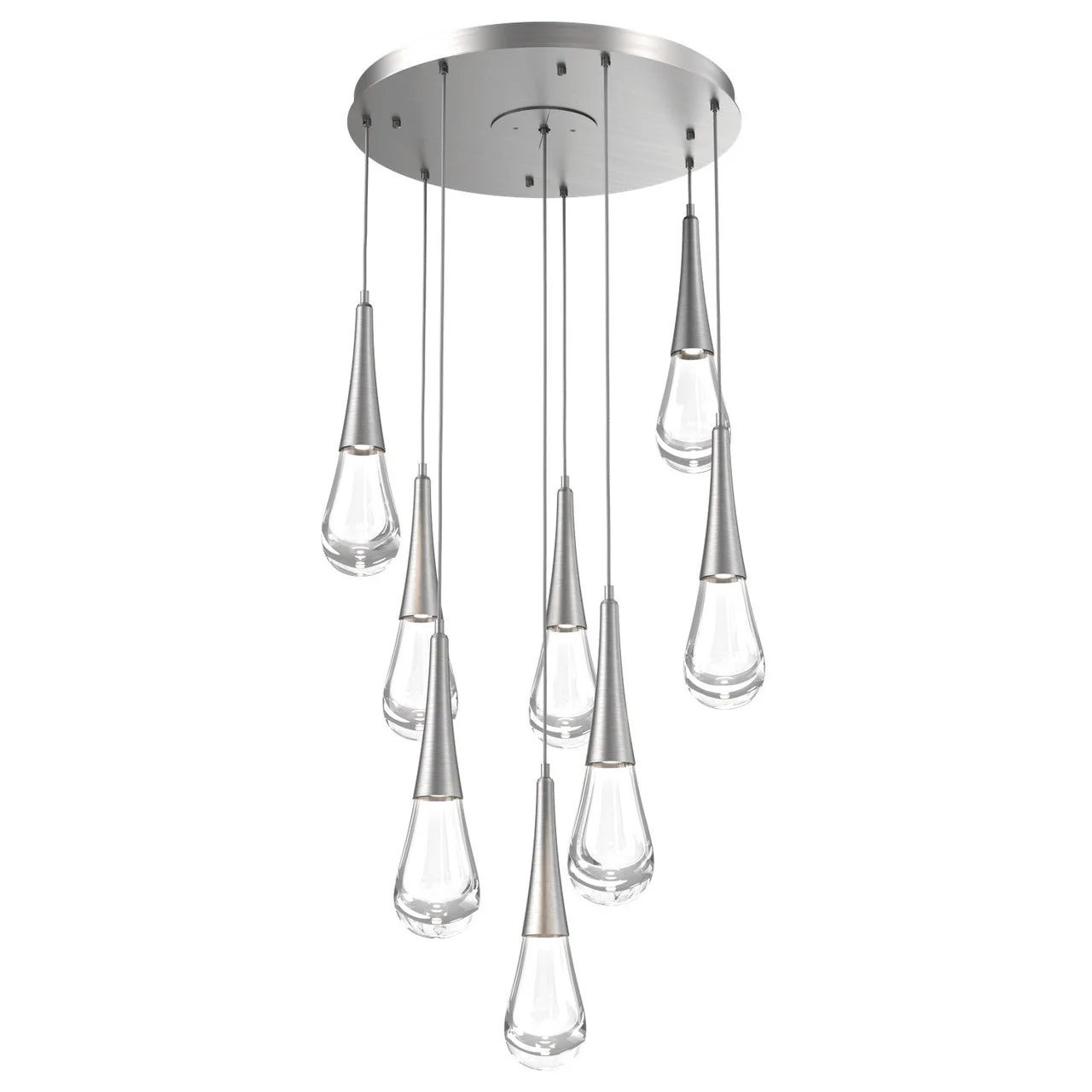Water Drop Liquid Round Chandelier - Image 10
