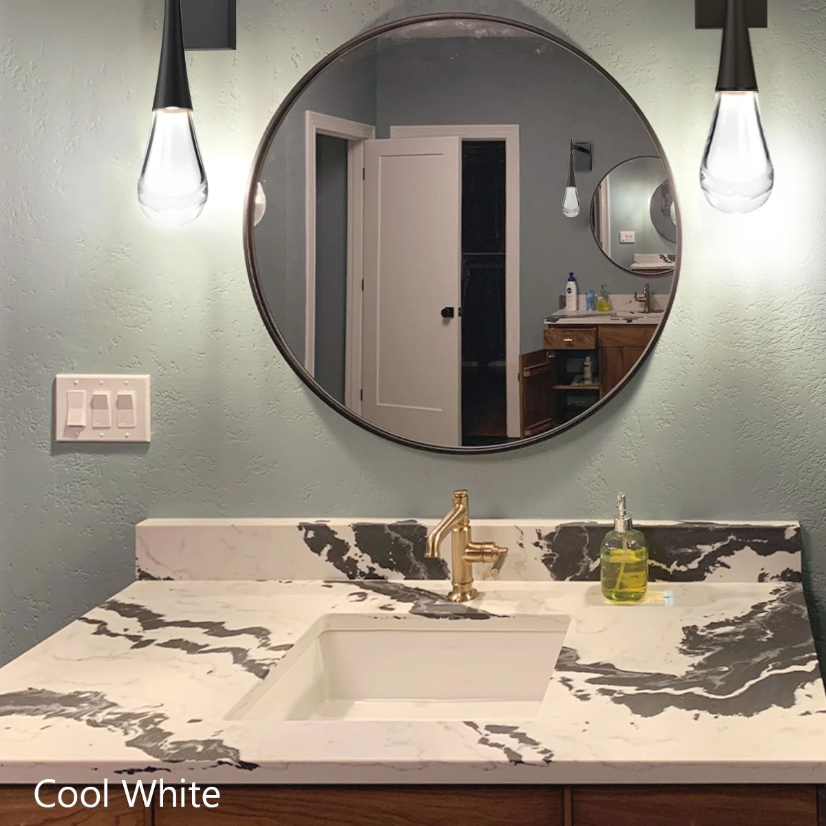 Water Drop Liquid Wall Sconce - Image 10