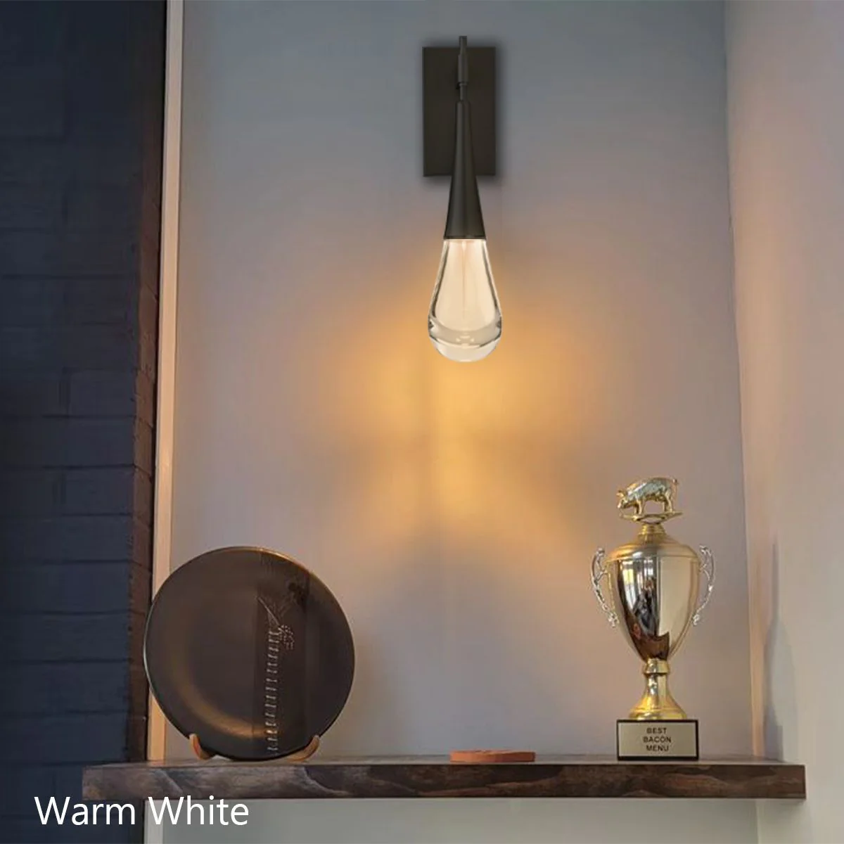 Water Drop Liquid Wall Sconce - Image 9