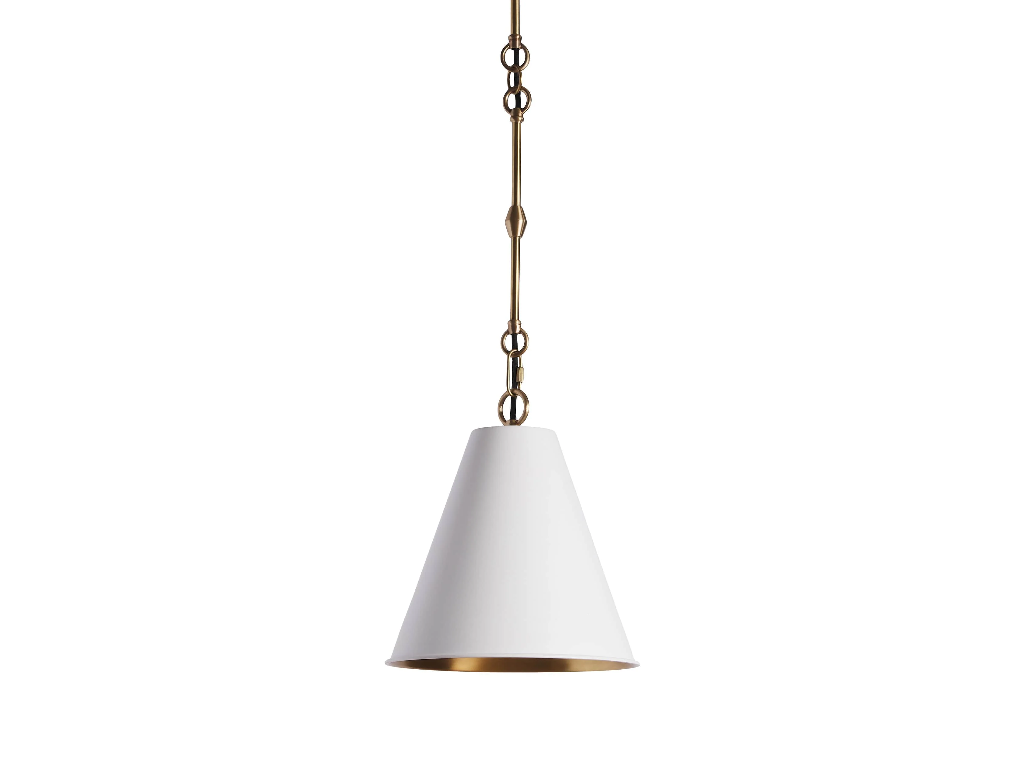 Watley Metallic Cone Pendant Light - Image 16