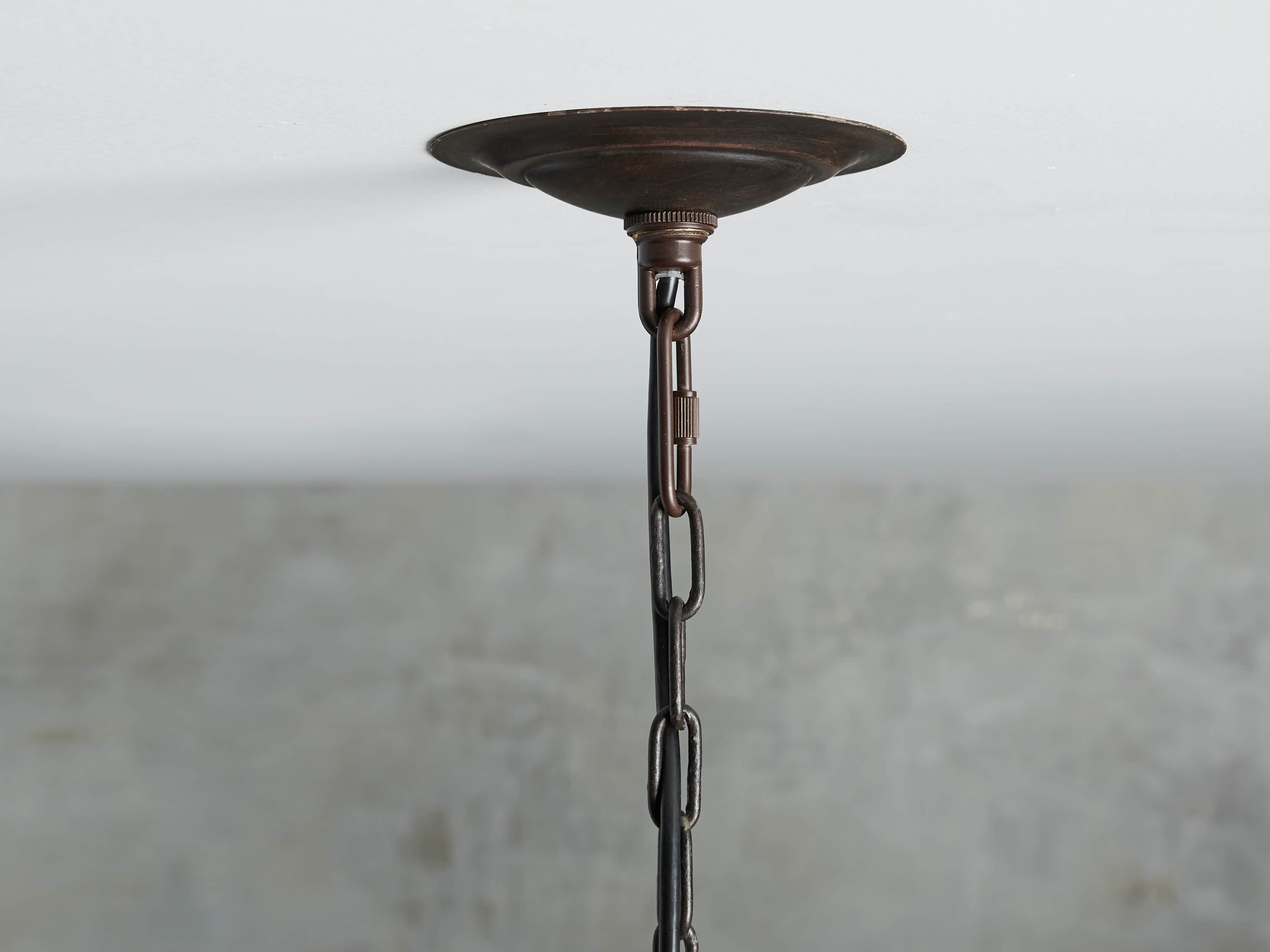 Wooden Prism Natural Frame Chandelier - Image 3